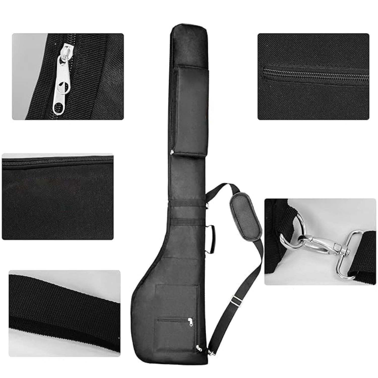 Borsa da Golf Sunday - Sacca Pieghevole e Portatile in Nylon, Leggera per Mazze, Espandibile per Viaggi