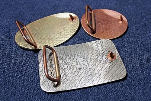 Miniatura 3 de Star of David JEWISH Belt Buckle Etched Metal