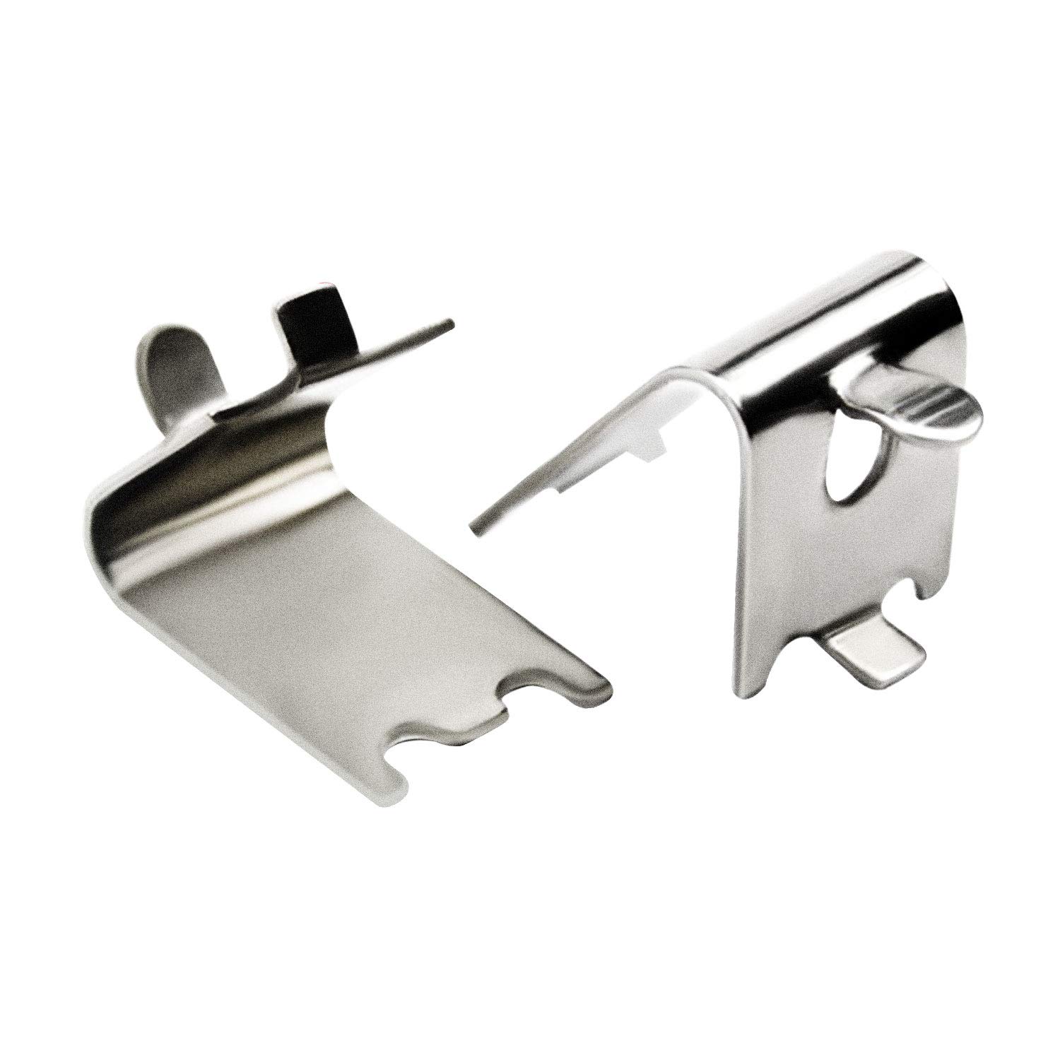 Tools Lindong 12 Pack 920158 Freezer Shelf Clip Kit Stainless Steel Square Shelf Clip for