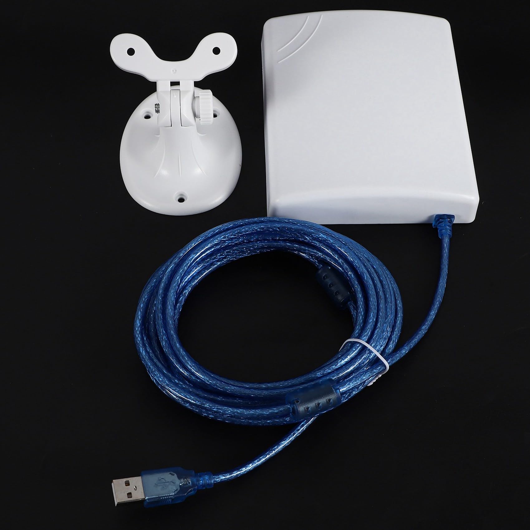 3X 150Mbps Antena de Alta Ganancia 14DBi Cable de 5M Adaptador USB Inalámbrico Receptor WiFi de Alta Potencia Impermeable de Alcance Al Aire Libre
