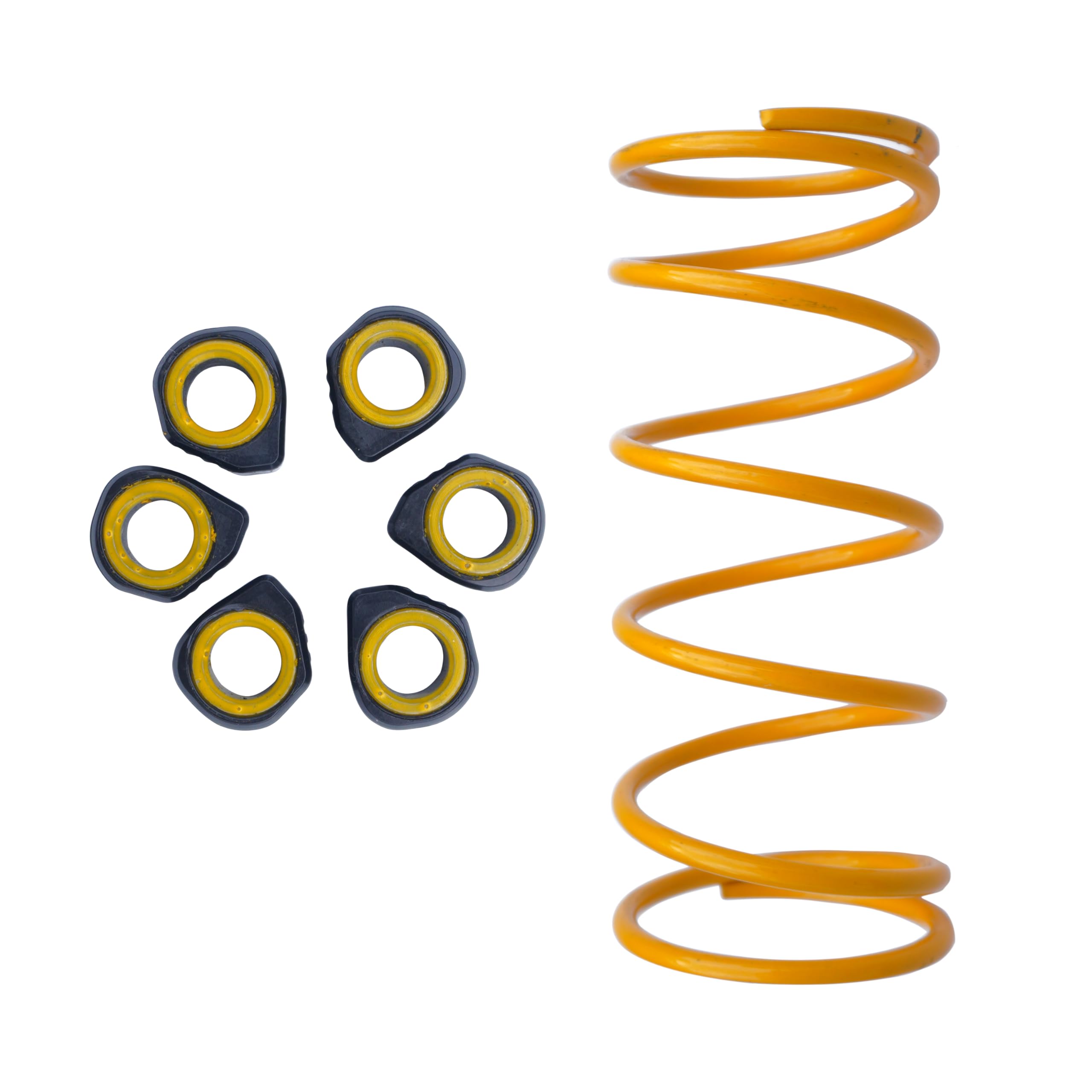 NIKAVI RRL02 Rocket Roller Weights with Spring Premium CVT Roller Kit Compatible with Hondaa Activa OM Hondaa Dio OM & Hondaa Pleasure Improved Acceleration Smooth Transmission & Durable Performance-image-49