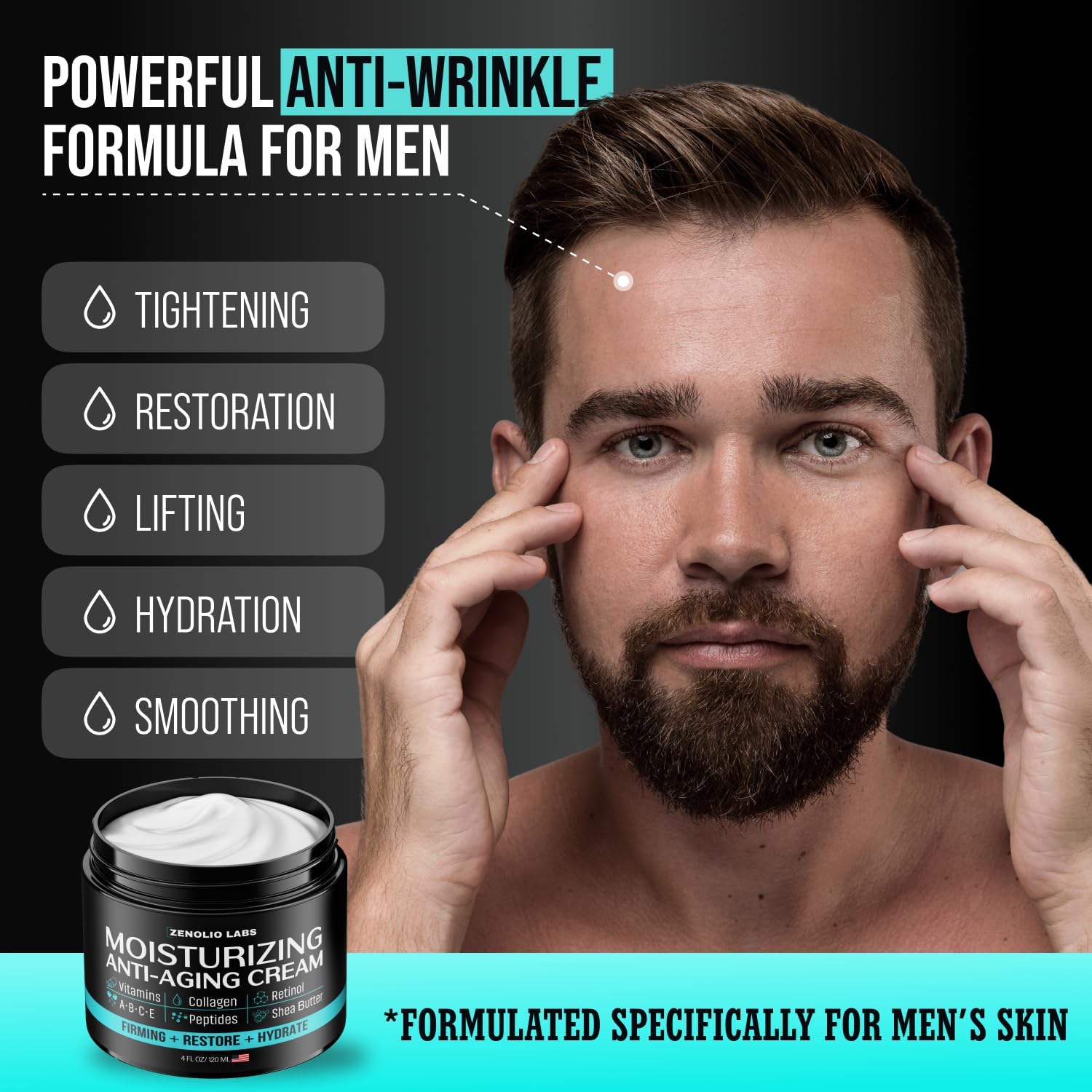 Amazon.com: Mens Face Moisturizer Cream - Anti Aging & Wrinkle