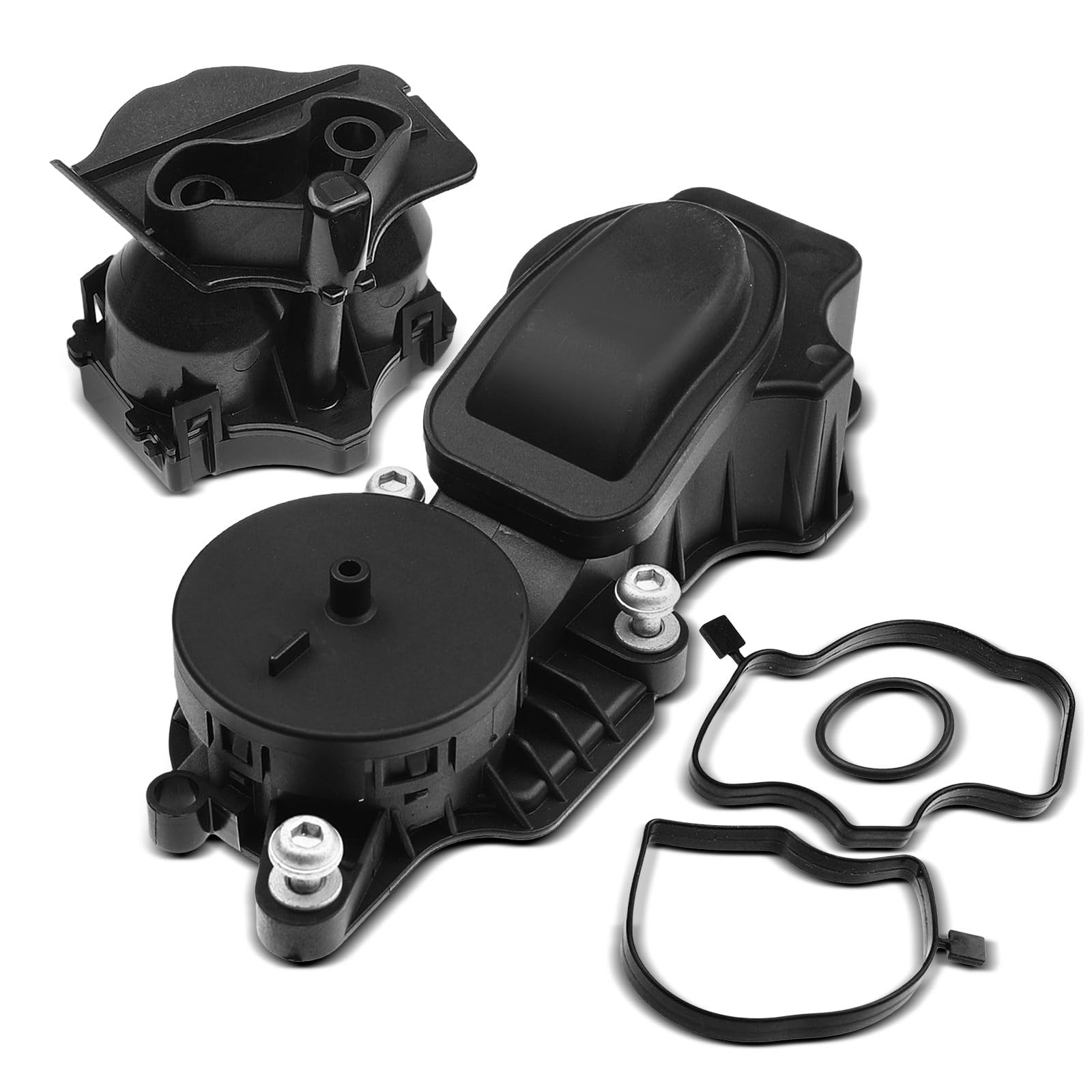 Frankberg Soupape de ventilation du carter avec joint 11127799224 | Compatible avec: Série 3 E46, Série 3 Cabriolet E46, Coupé Série 3 E46, Série 3 Touring E91, Série 3 E90