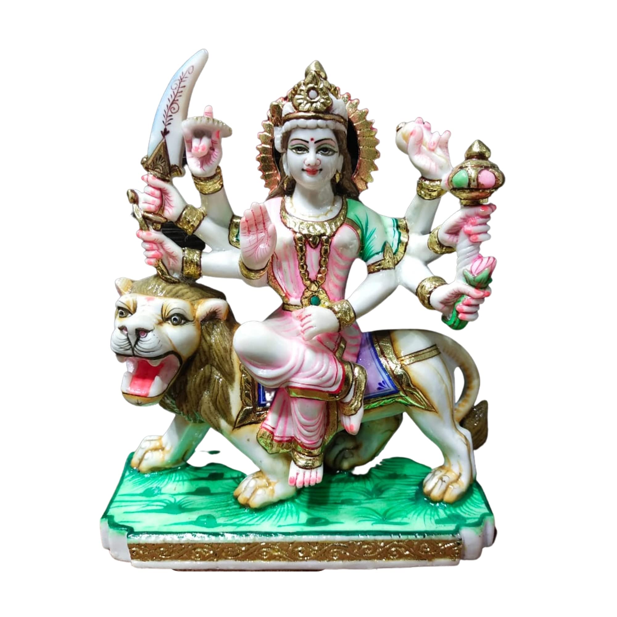 Buy Durga Statue Large Marble Durga Murti Shaila Putri Kali Sculpture