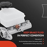 Vista 3 de A-Premium Cilindro maestro de freno con depósito y sensor compatible con vehículos Kia - Spectra 2004-2006 2008-2009, Spectra5 2008-2009 - Solo
