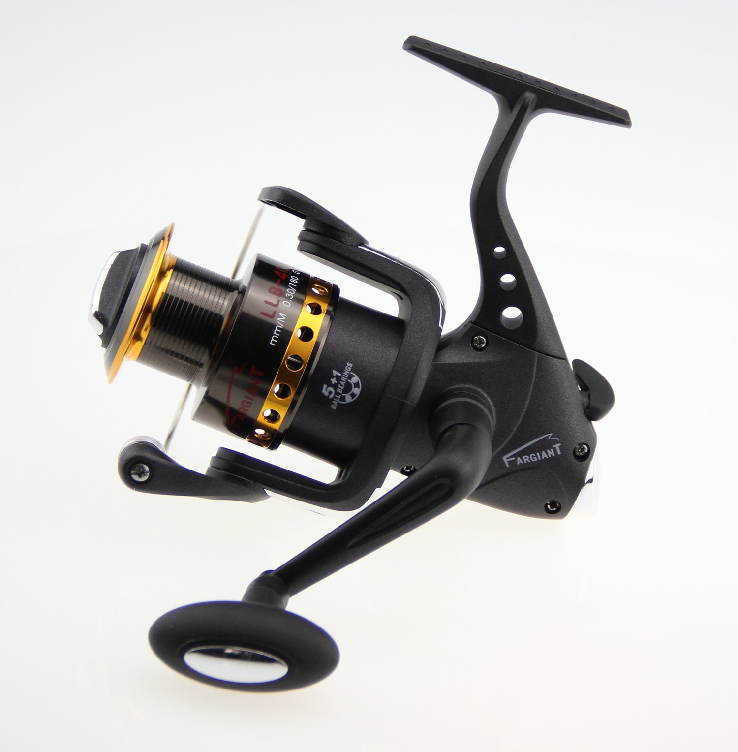 Best Token Fargiant 5+1 BB Spinning Fishing Reel High Speed Smooth 3000/4000 Series Gear Ratio 5.1:1/5.5:1 Dark Grey LLB