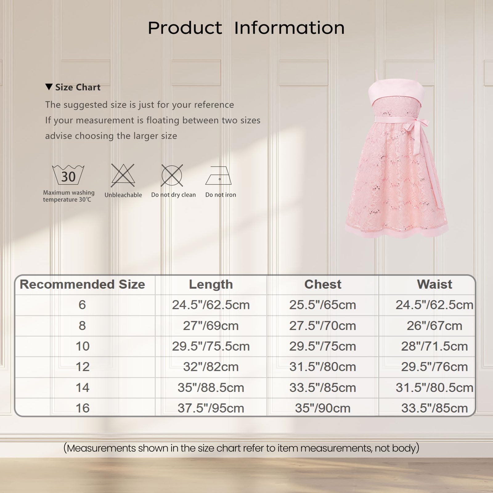 Bambini Vestito Forma A da Festa di Compleanno per Ragazze Sposa | Grande Fiocco Laterale,Spaghetti Straps,Collo Quadrato,Festa Sera,Cocktail,Prima Comunione,Damigella D’Onore,Celebrazione