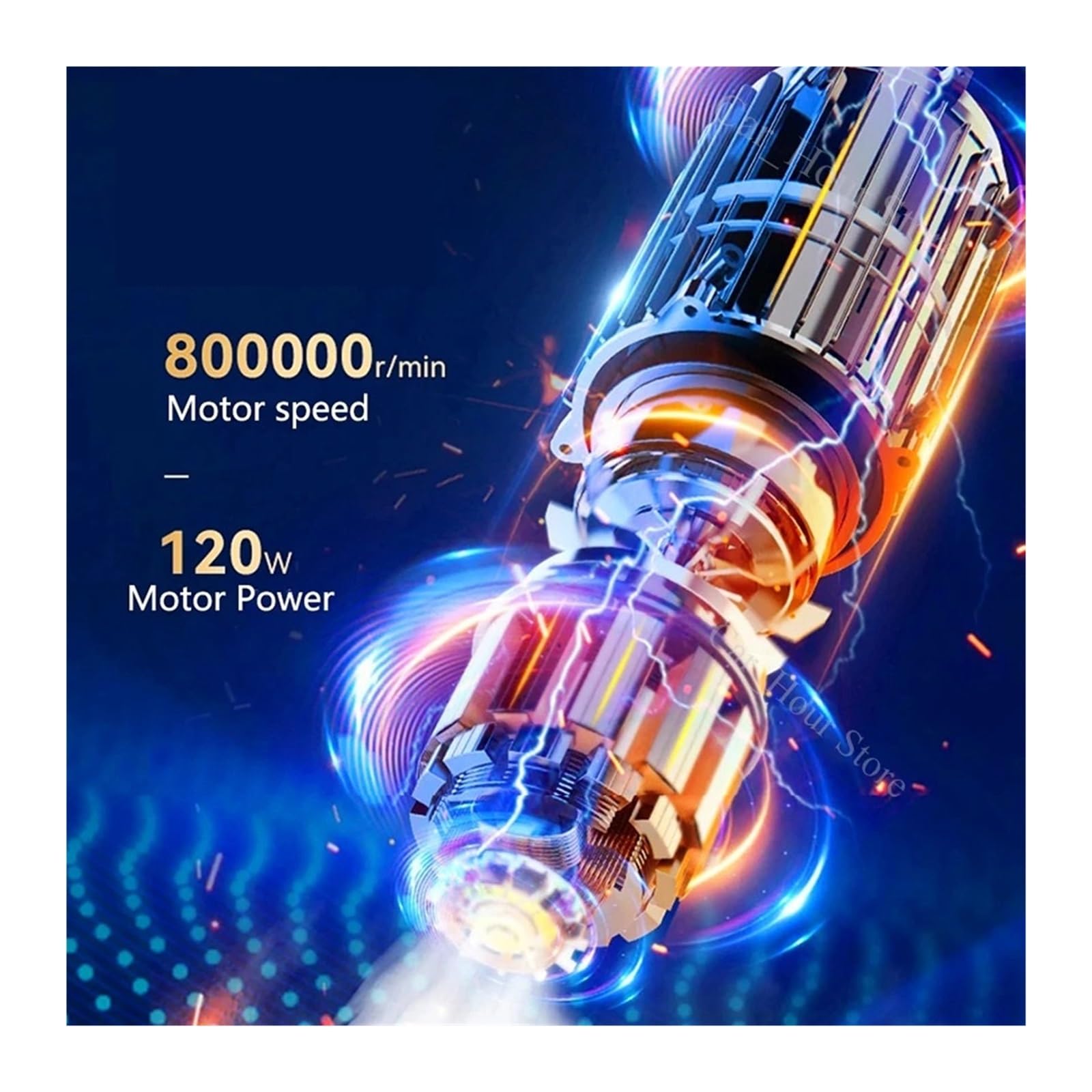 Aspiradora Automotriz Inalámbrica De 200000Pa, Mano, Gran Succión Doble Uso For El Hogar Y Coche SuccióN Potente(Pro 200000pa)