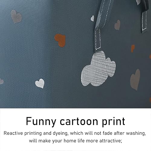 Miniatura 5 de Bolsas para almacenamiento cajas de mudanza con cremalleras asas de transporte contenedores de almacenamiento artículos esenciales para dormitorio