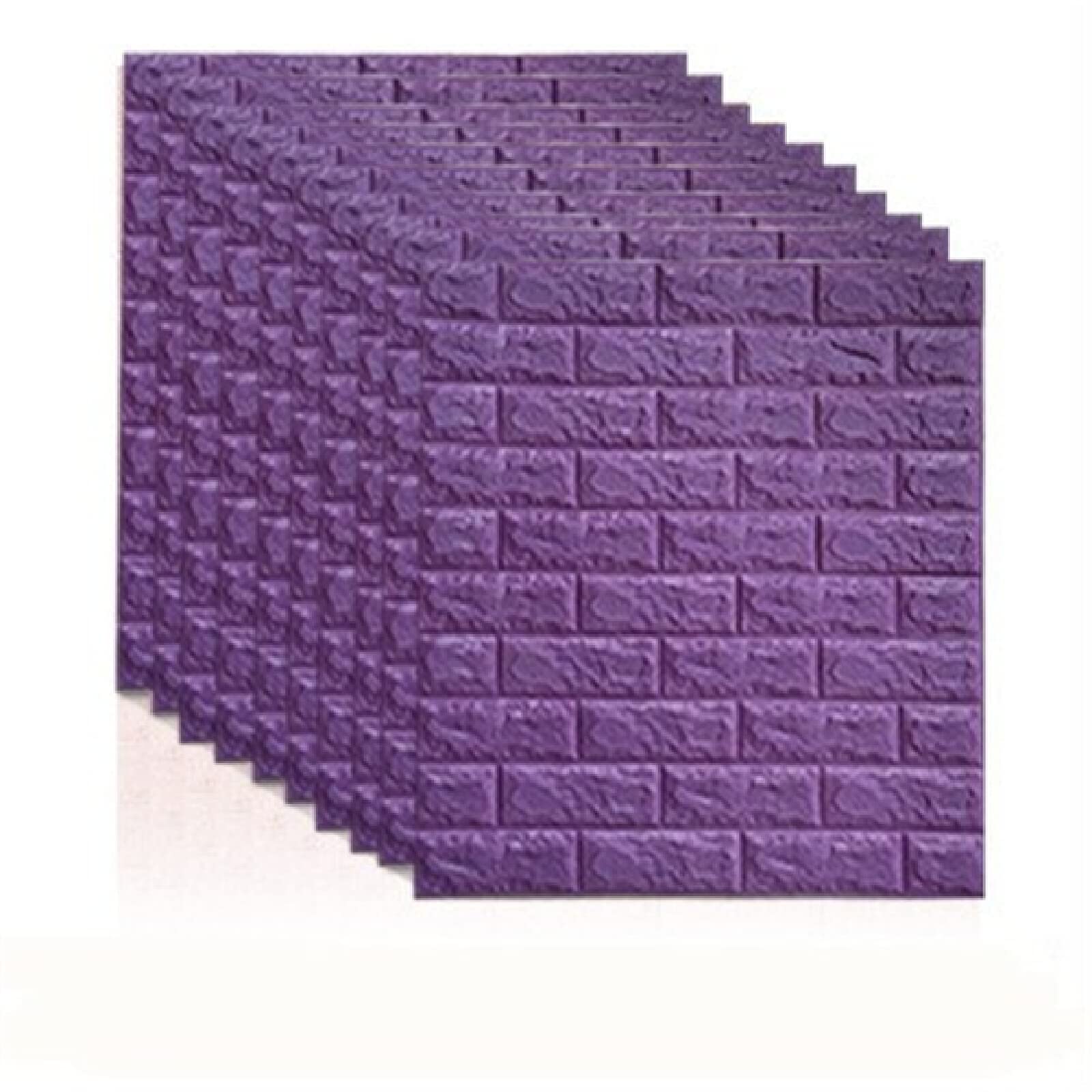 10 PZ 70 * 77 CM Adesivi murali impermeabili in schiuma Adesivi murali 3D Adesivi murali autoadesivi fai da te decorazione della parete della casa_77 X 70 X0,55 cm