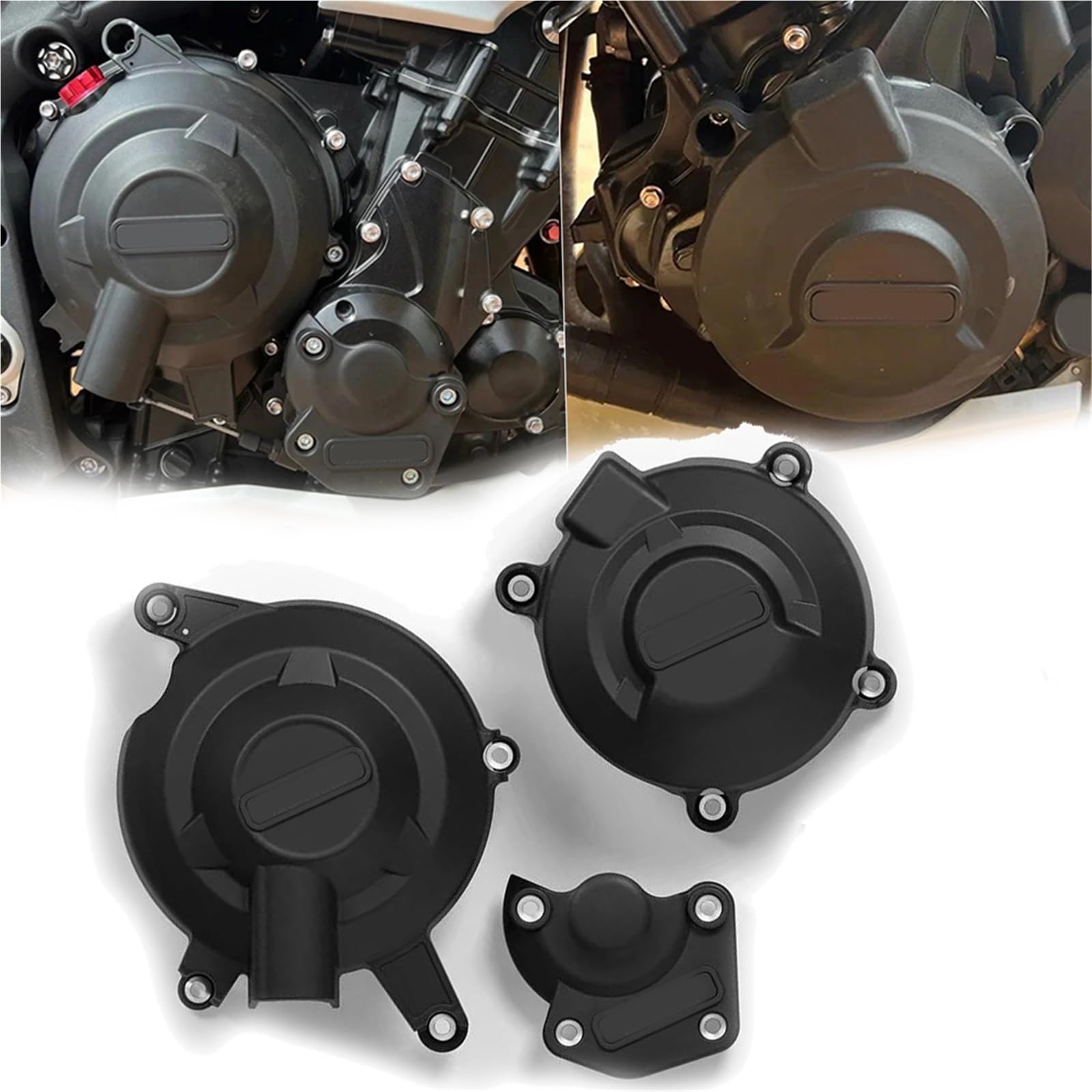 Protection moteur Street Triple 675 pour éviter les fissures de carter