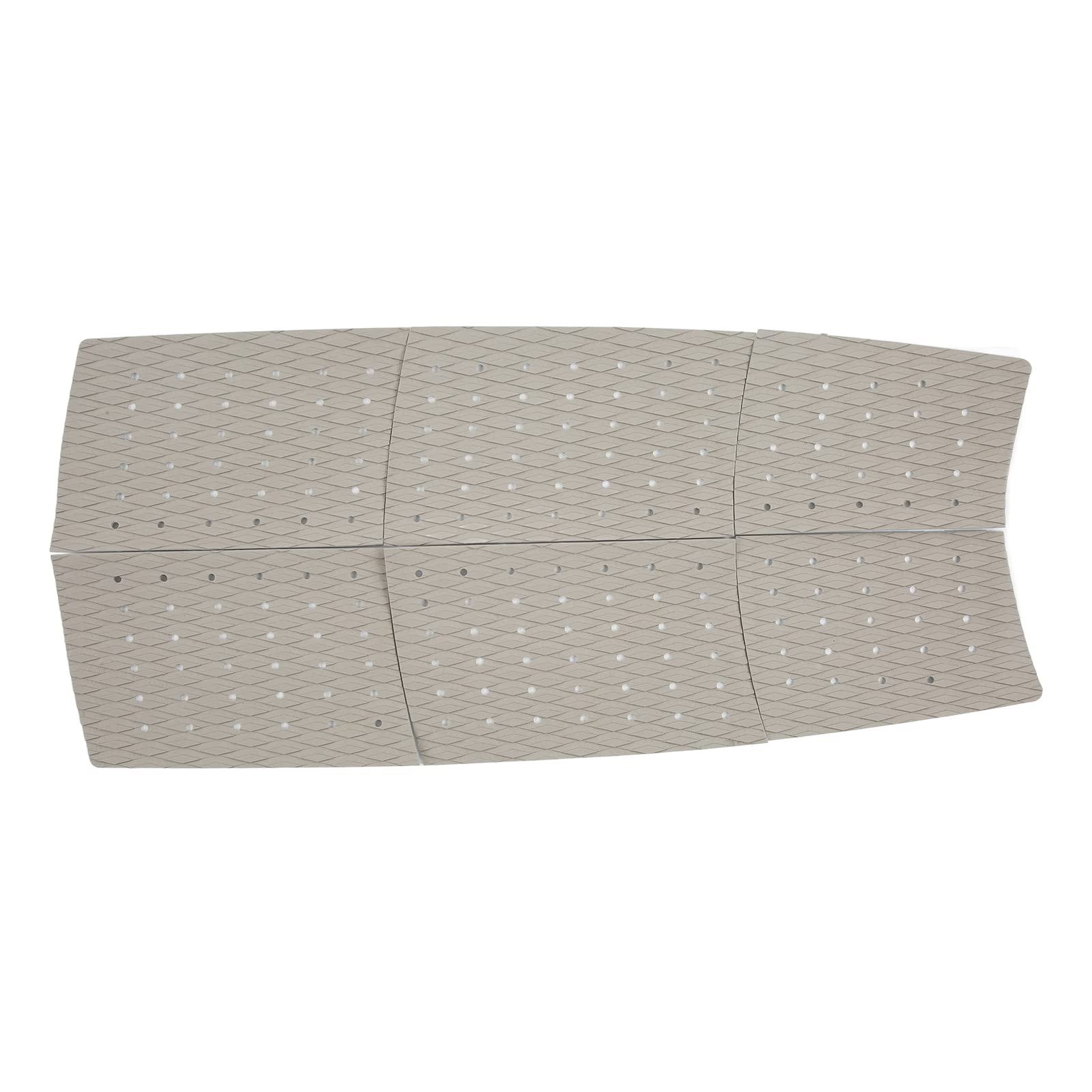 Tapis de traction de surf EVA haute performance 6 pièces tapis de poignée de pont antidérapant avec motif en diamant pour planche de surf skateboard kiteboard sports nautiqu