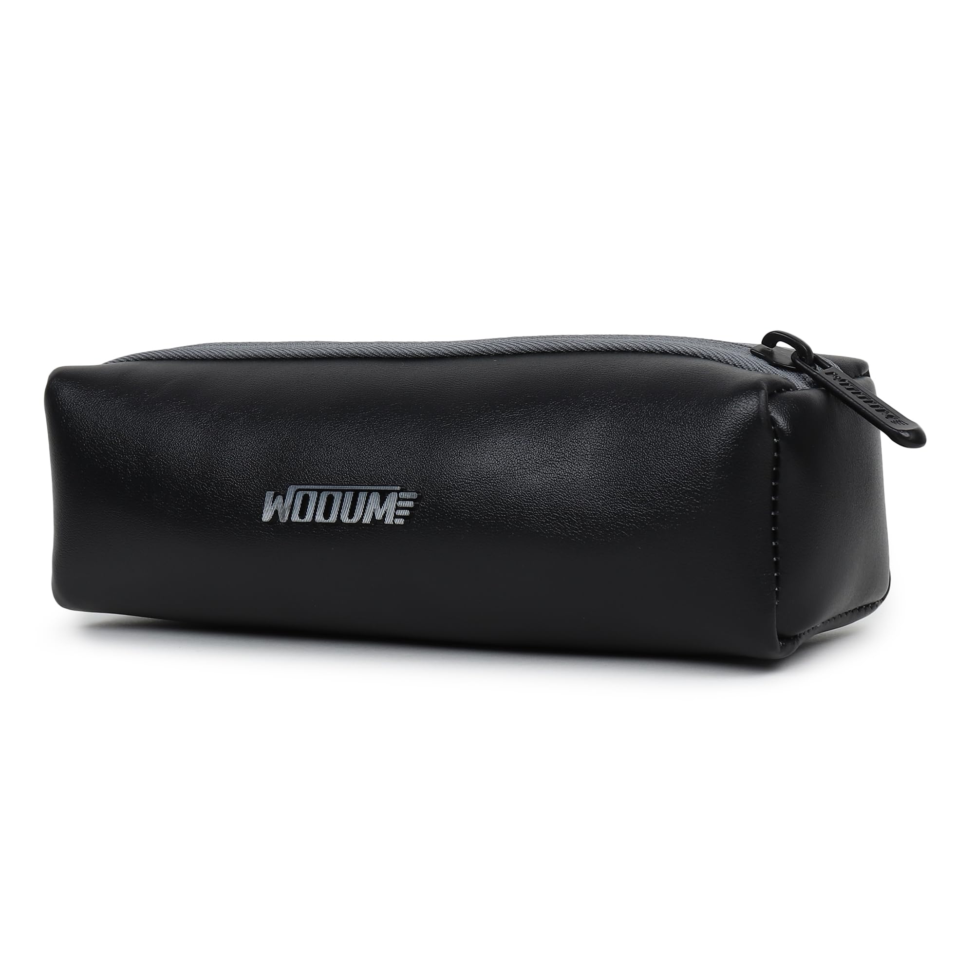 Wooum Leather Stationary Holder, Leather Pouch for Stationary & Cosmetics, High Capacity Pencil Bag, Leather Pencil Case, Pen & Pencil Case for School, College, and Office, Black Stationary Pouch (B0CWLRM45P) Amazon Price History, Amazon Price Tracker