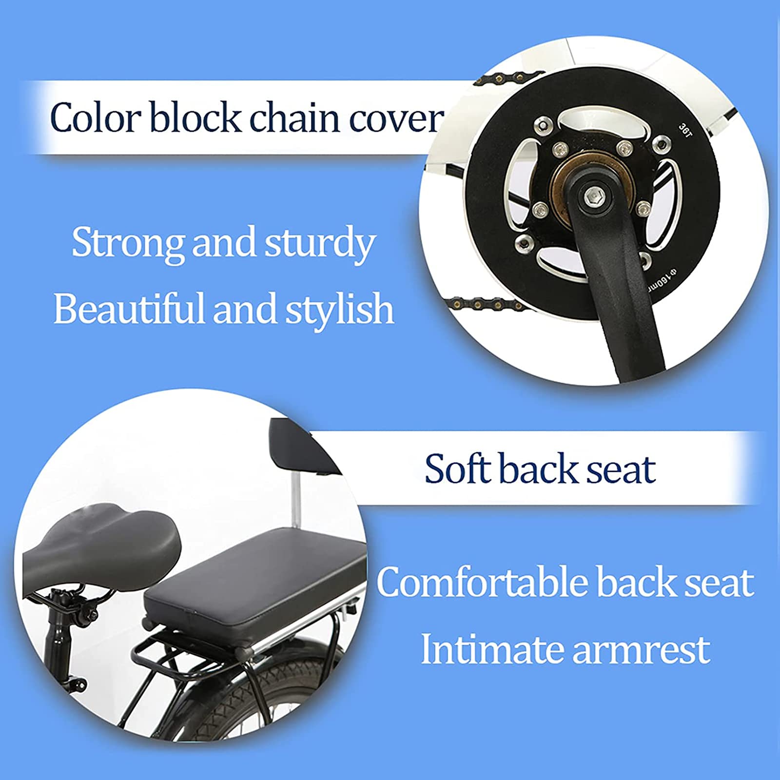 Zjwd City Tandem Folding Bicycle Variable Speed Bike Riding Couple