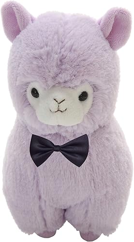 Miniatura 1 de Linda gran felpa suave llama alpaca ovejas animales de peluche cojín de juguete, pajarita cordero Plushie juguetes mejor cumpleaños Navidad fiesta
