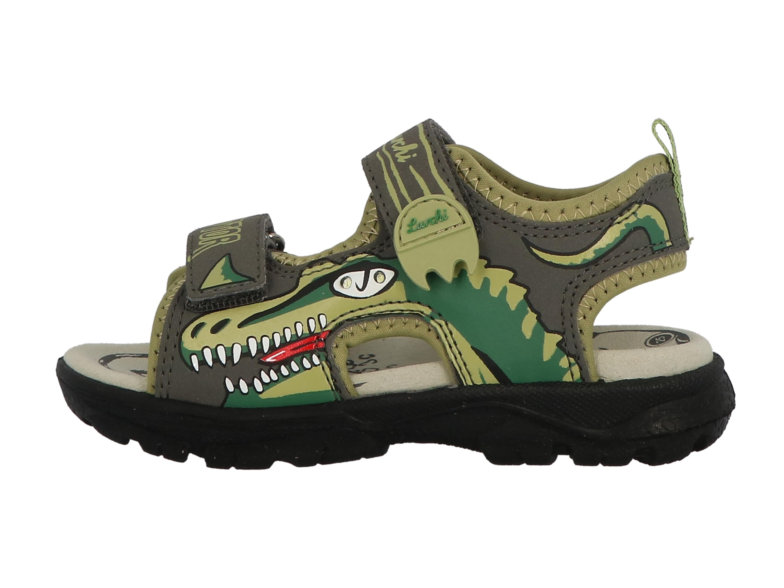 Lurchi 74L1303010 Sandal, Steel, 13 UK Child