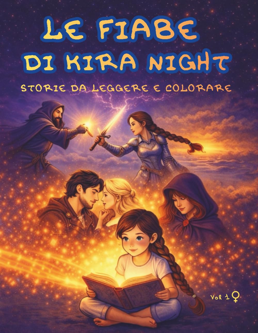 Le fiabe di Kira: vol 1 versione bambina (Le fiabe di Kira Night)