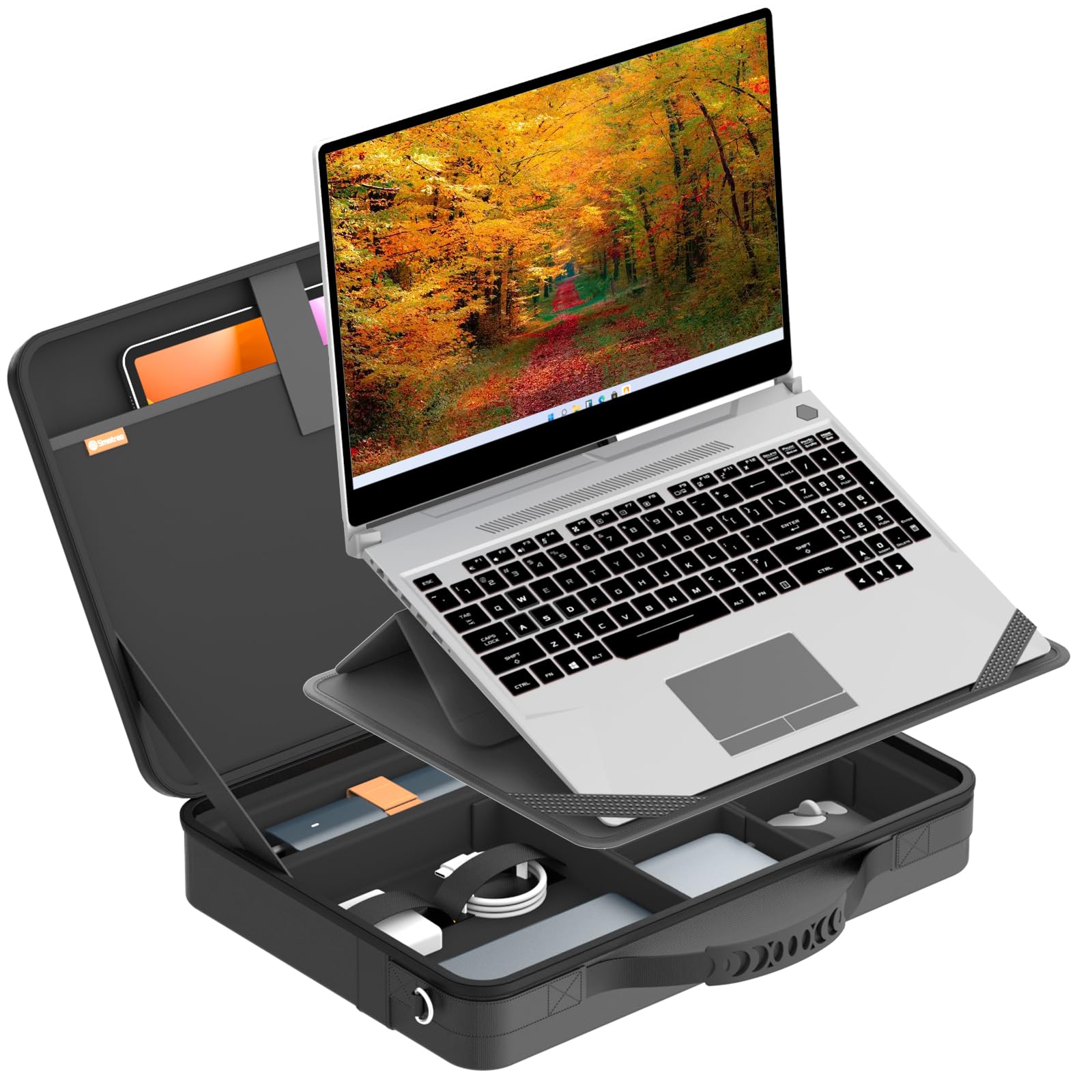 Smatree MobileBase Laptop Shoulder Sleeve for 16 inch HP OmniBook X FlipNGAI 16-ar0047nr/ar0087nr, for 15.6inch ZBook Power G9/G10/G10A, for EliteBook