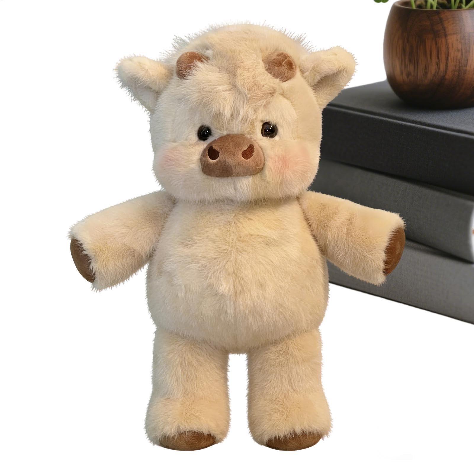 Wild Boar Plush Toy - 45cm Running Calf Soft Toy, Adorable Simulation Stuffed Running Wild Boar Animal Doll, for Children Men Women Kids Boys Girls Youth Teens Son Daughter Family Friends