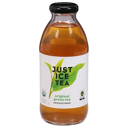 Just Ice Tea Té verde orgánico original, 16 FZ