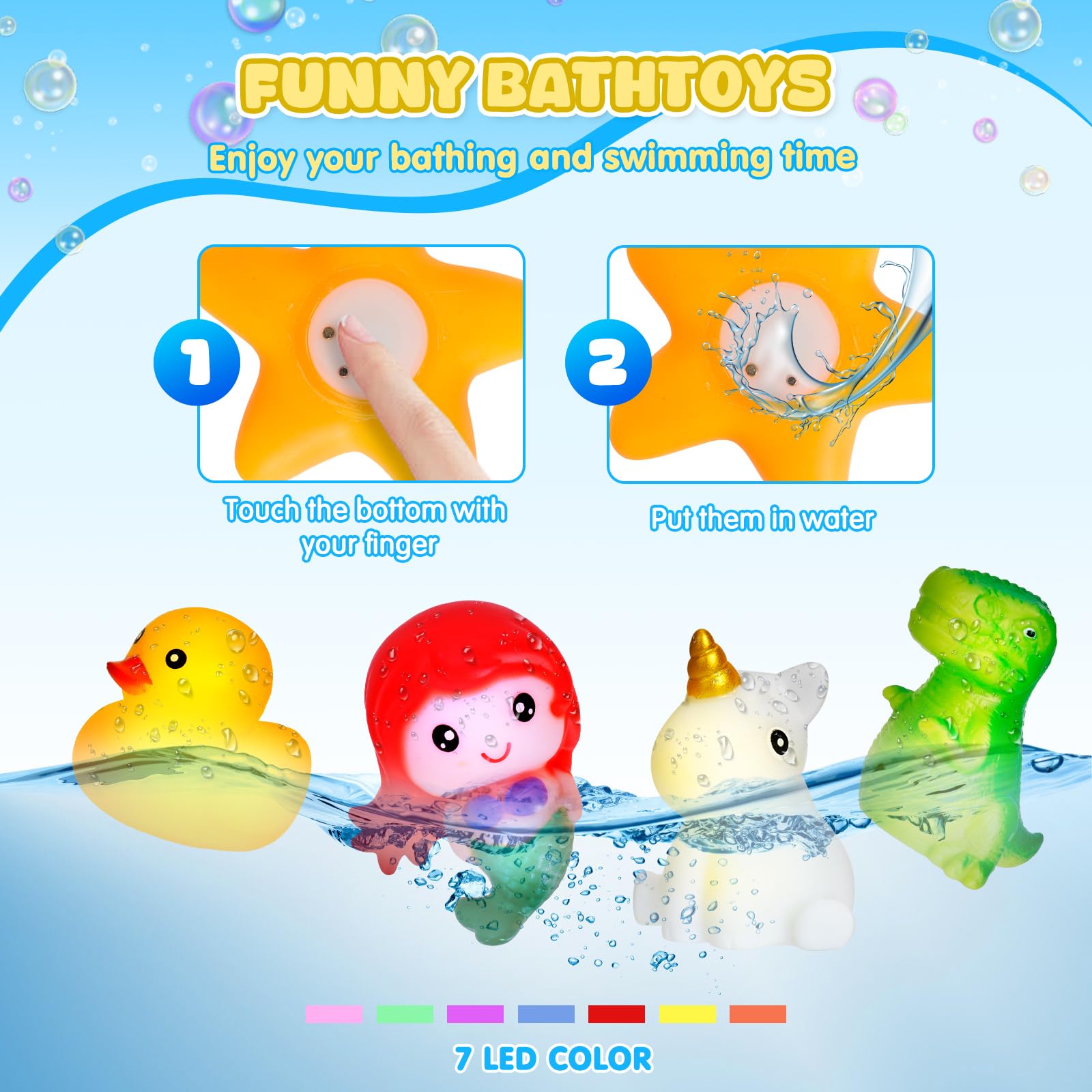 Blue Dream - Jouets De Bain Pour Bébé, Jouets De Bain De Baleine Pour Les Tout Petits Jouets De Bain Lumineux Avec Lumiere Led Jouet De Bain D Eau 58864 B Blue Dream - Jouets De Bain Pour Bébé, Jouets De Bain De Baleine Pour Les Tout Petits Jouets De Bain Lumineux Avec Lumiere Led Jouet De Bain D Eau 58864 B
