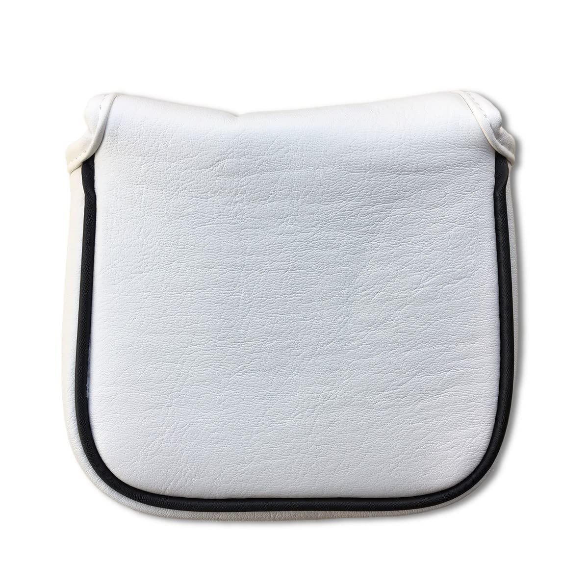 Classic White Golf Square Mallet Putter Head Cover, Putter Headcover fits for Scotty Cameron, Taylormade Putters (White)