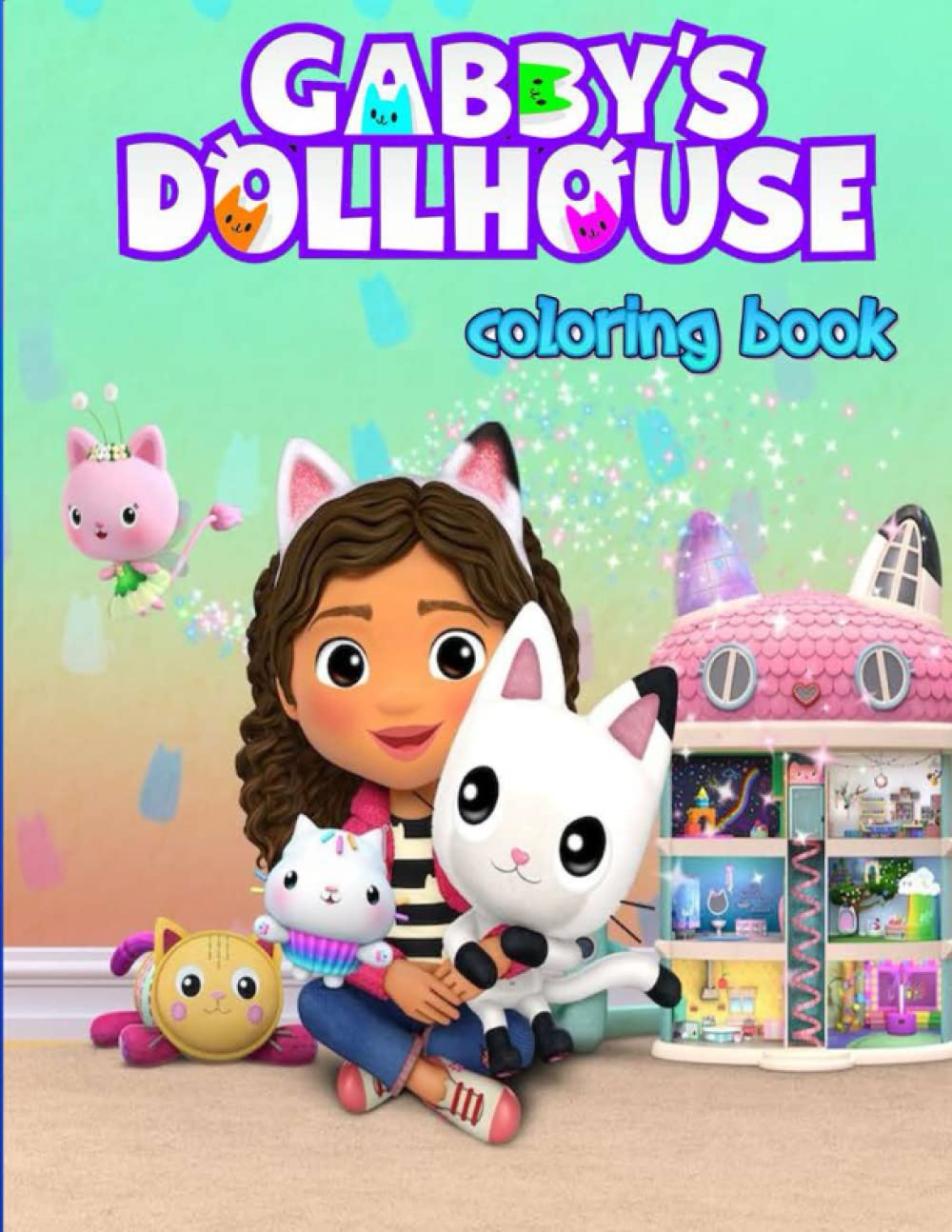 Buy Gàbby's Dollhousé Coloring Book: JUMBO Coloring Book For Kids