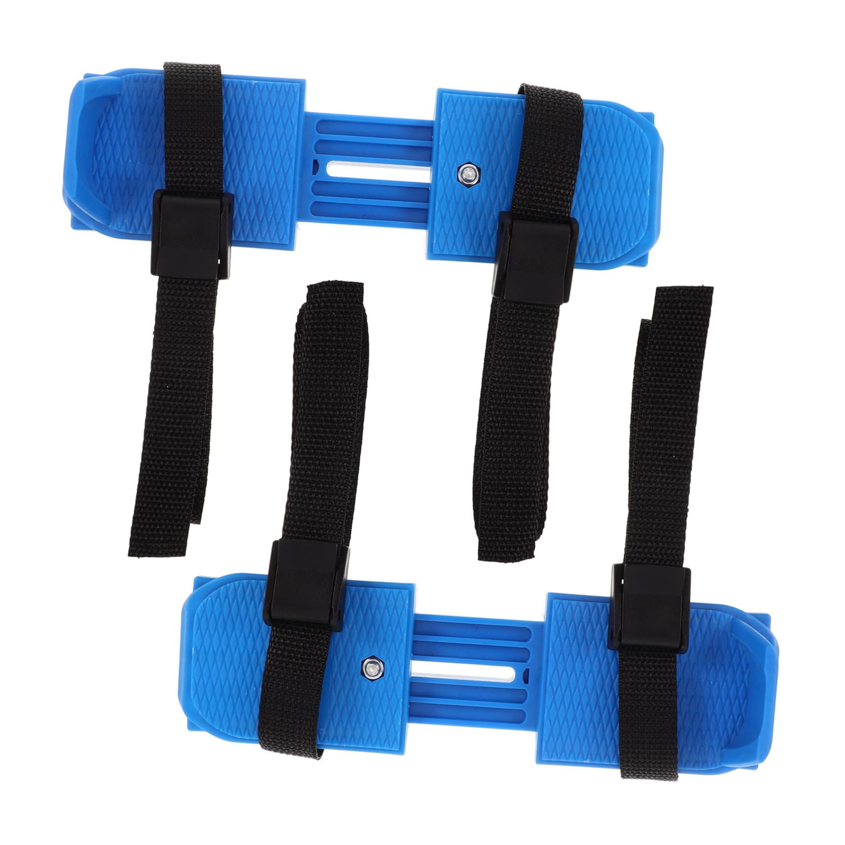 Hemoton Adjustable Kids Ice Skates 1pair Figure Skate Guards with Straps Blade Protectors for Outdoor Skating