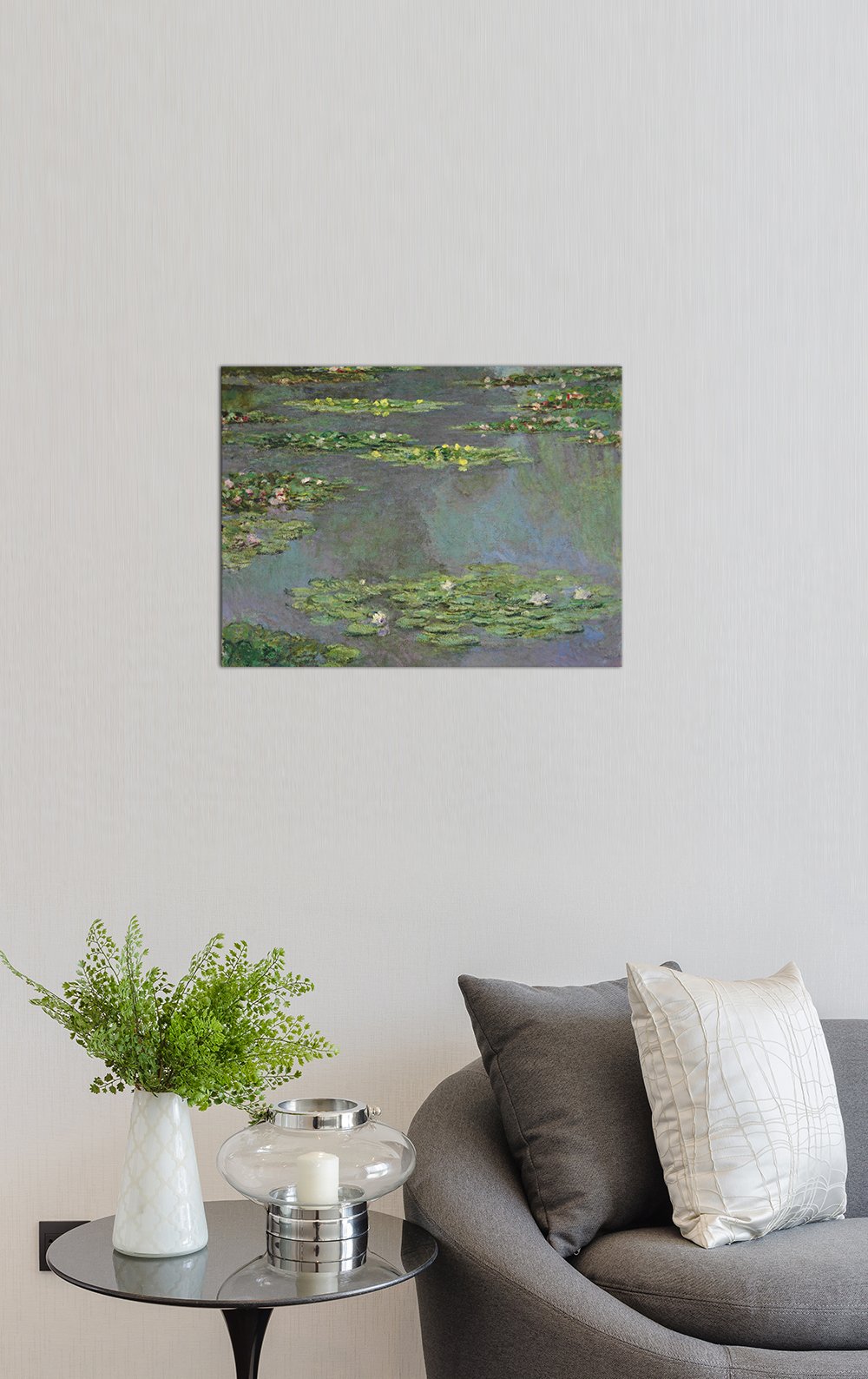 Claude Monet Leinwandbild 'Saint Germain L'Auxerrois' – 60x50 Cm, Galerierahmen, Sofort Aufhängebereit