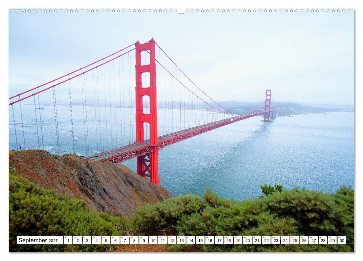Naturwunder und Nationalparks der amerikanischen Westküste (hochwertiger Premium Wandkalender 2027 DIN A2 quer), Kunstdruck in Hochglanz: Die Schönheit des Wilden Westens (CALVENDO Orte)