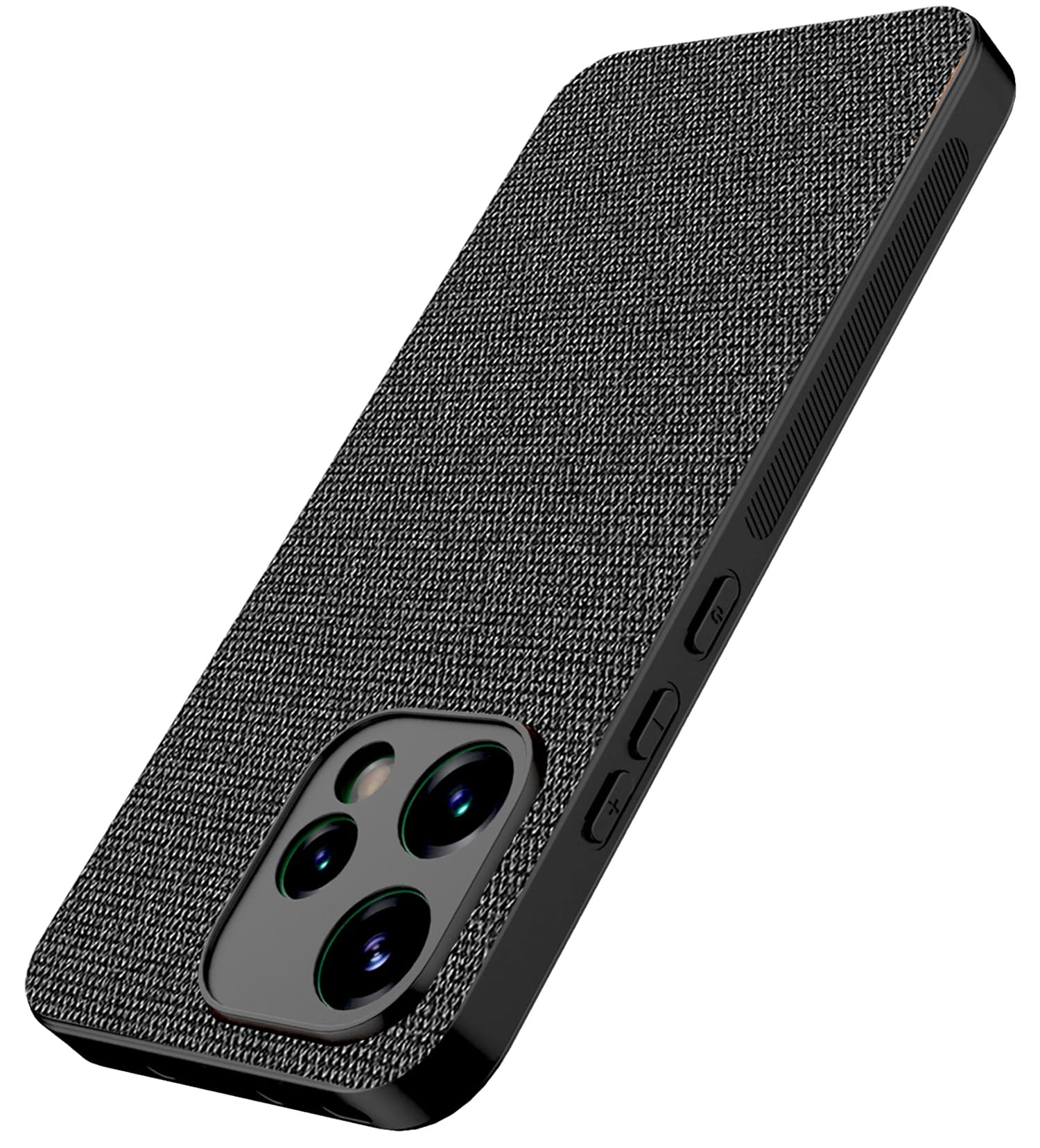 Kapa Soft Fabric Case for Oppo Reno 15 5G Black - Image 1