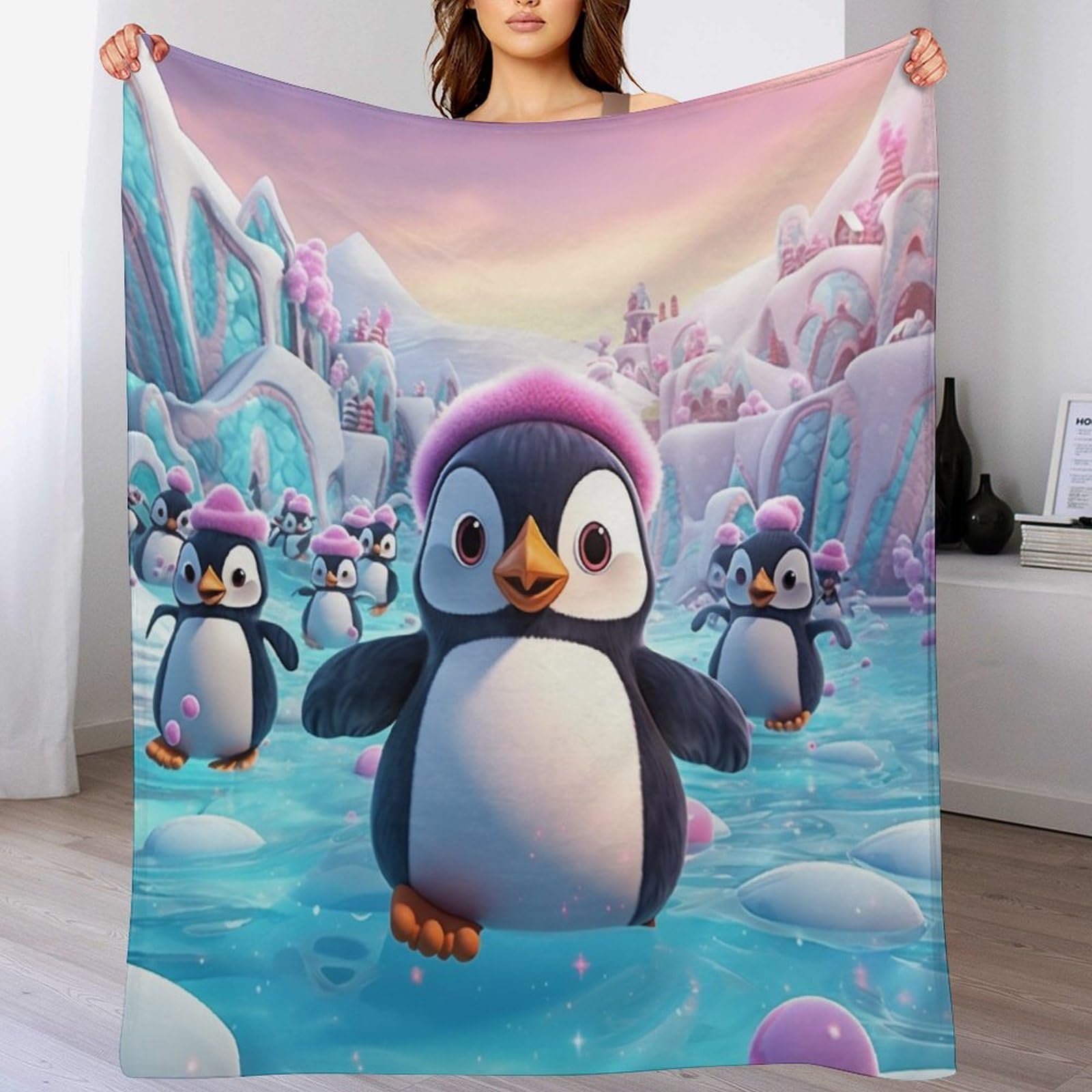 Manta de forro polar ligera franela suave y acogedora gris de 140x180 cm para sofa de adultos
