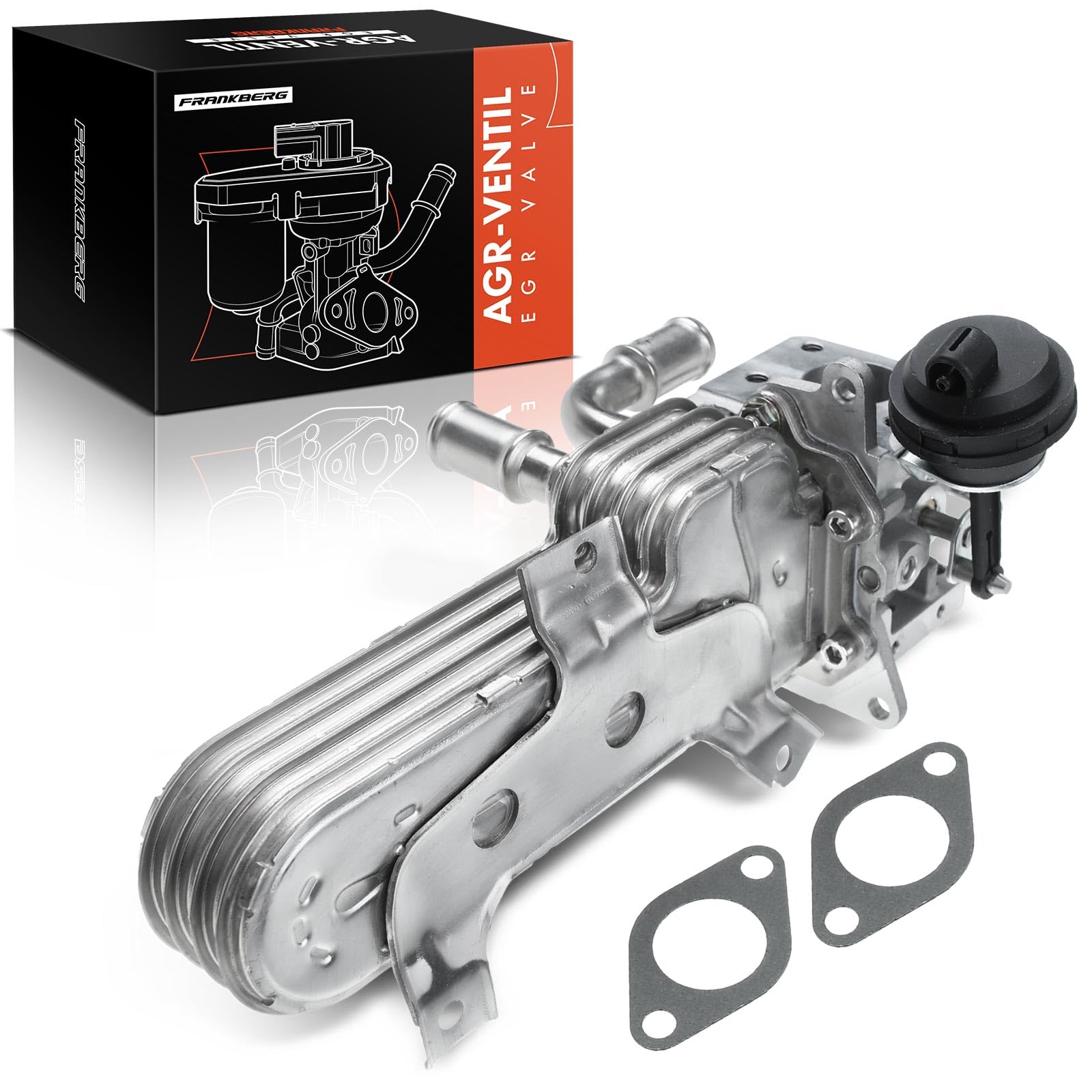 Frankberg Ricircolo dei gas di scarico del radiatore della valvola EGR | 038131063D, 038131063D; Compatibile con: Golf IV Variante 1J5, Altaea XL 5P5 5P8, New Beetle 1C1 9C1
