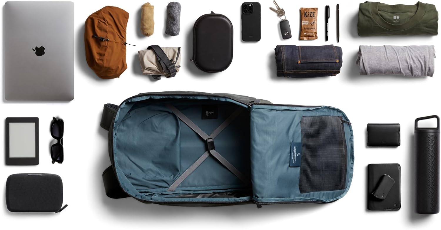 Bellroy Transit Workpack Pro (22L work bag/commuter backpack, fits 16” laptops; organization for travel and commutes) -Olive - Image 6