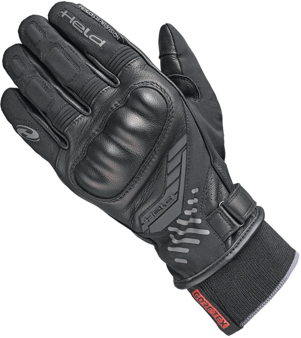 Held Madoc Gore-Tex wodoodporne rękawice motocyklowe, czarny, L-12