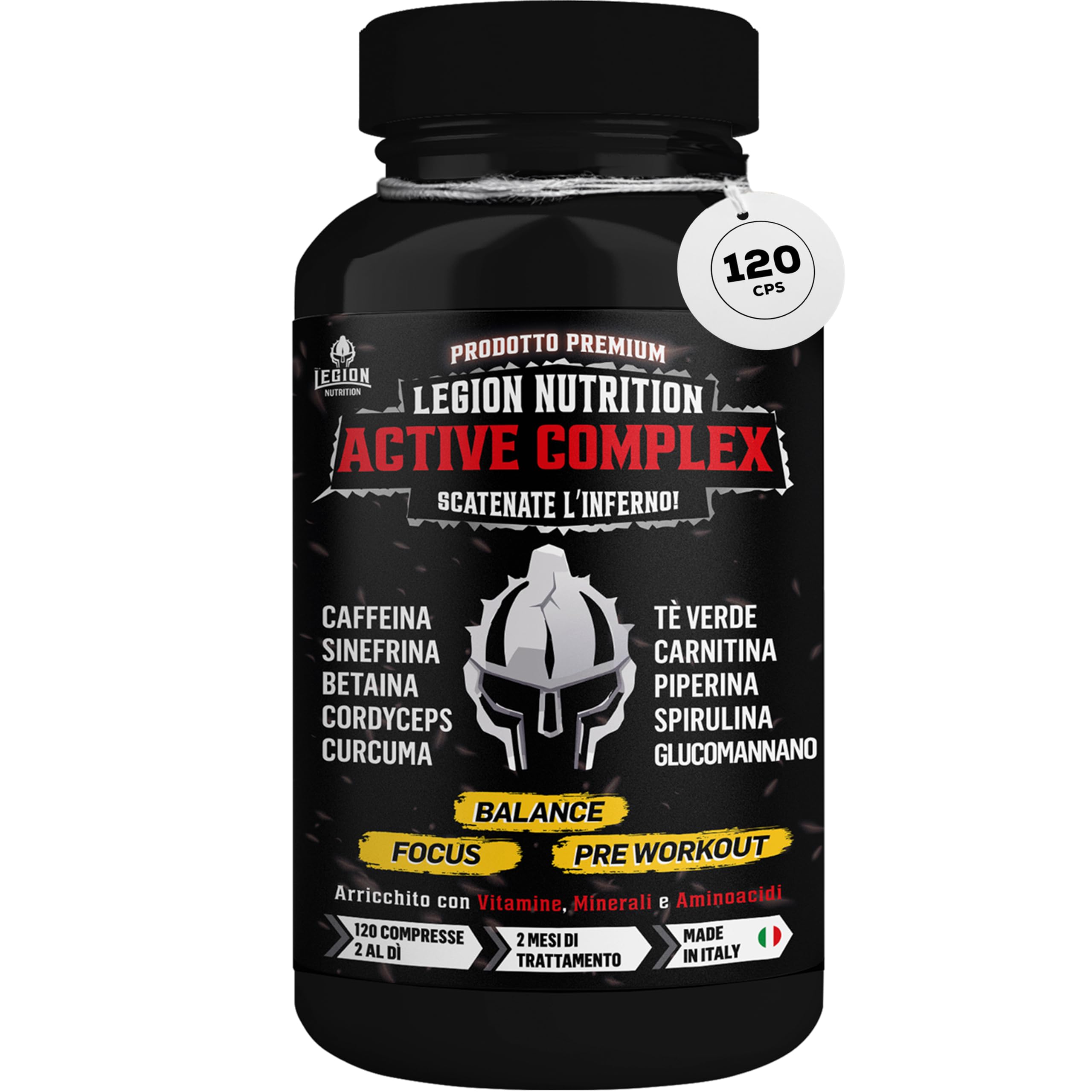 Legion Nutrition® Integratore Alimentare x Sostegno Metabolico, Equilibrio del P