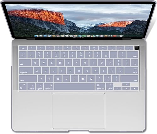 Miniatura 236 de IBENZER - Carcasa rígida para MacBook Air de 13 pulgadas versión 2020, 2019, 2018, A1932, A2179, con funda de teclado para Apple Mac Air 13 Retina
