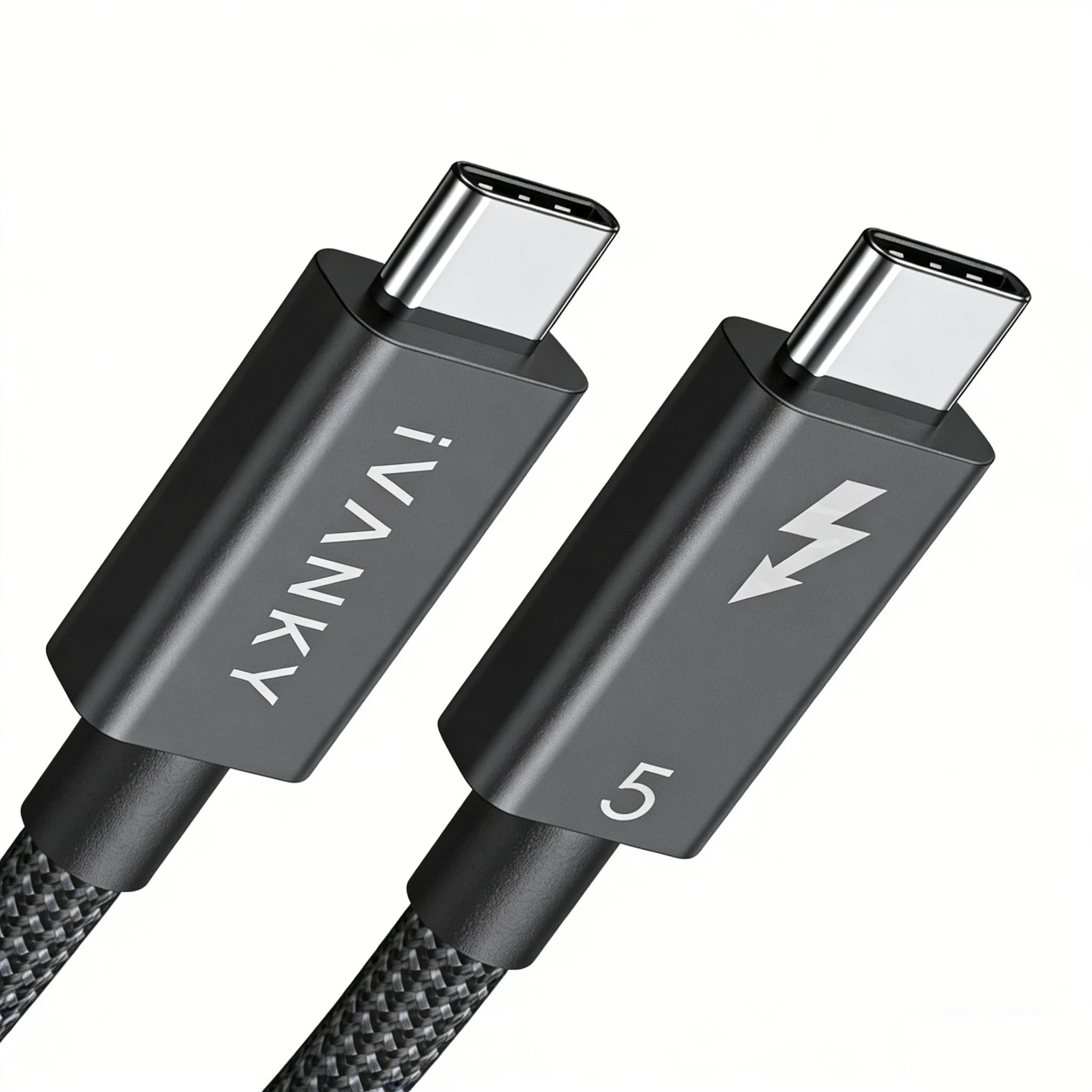 iVANKY Przedłużacz USB C 10 Gbps USB 3.1 Gen2 Kabel Szybkiego Ładowania 2 m