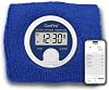 CoolFire Vibrating Alarm Clock Sweatband, Silent Wake Yourself Bracelet Vibrating Alarm Clock for Couples, Students, Easy to Set on User-friendly App, Hearing Impaired, USB ChargableBlue, BLUE,