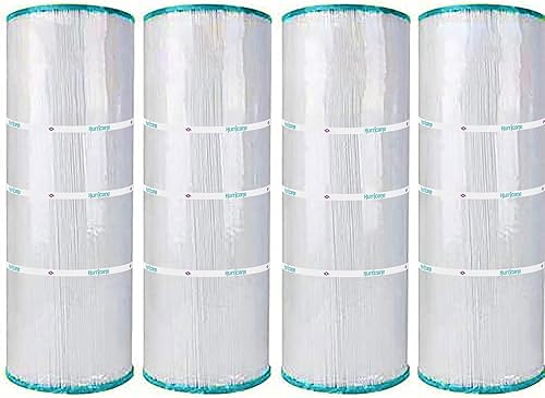 Hurricane Filtros HF7477-04 Paquete de 4 cartuchos de filtro avanzado para piscina, repuesto para PA75SV, Unicel C-7477, Filbur FC-1260, Hayward