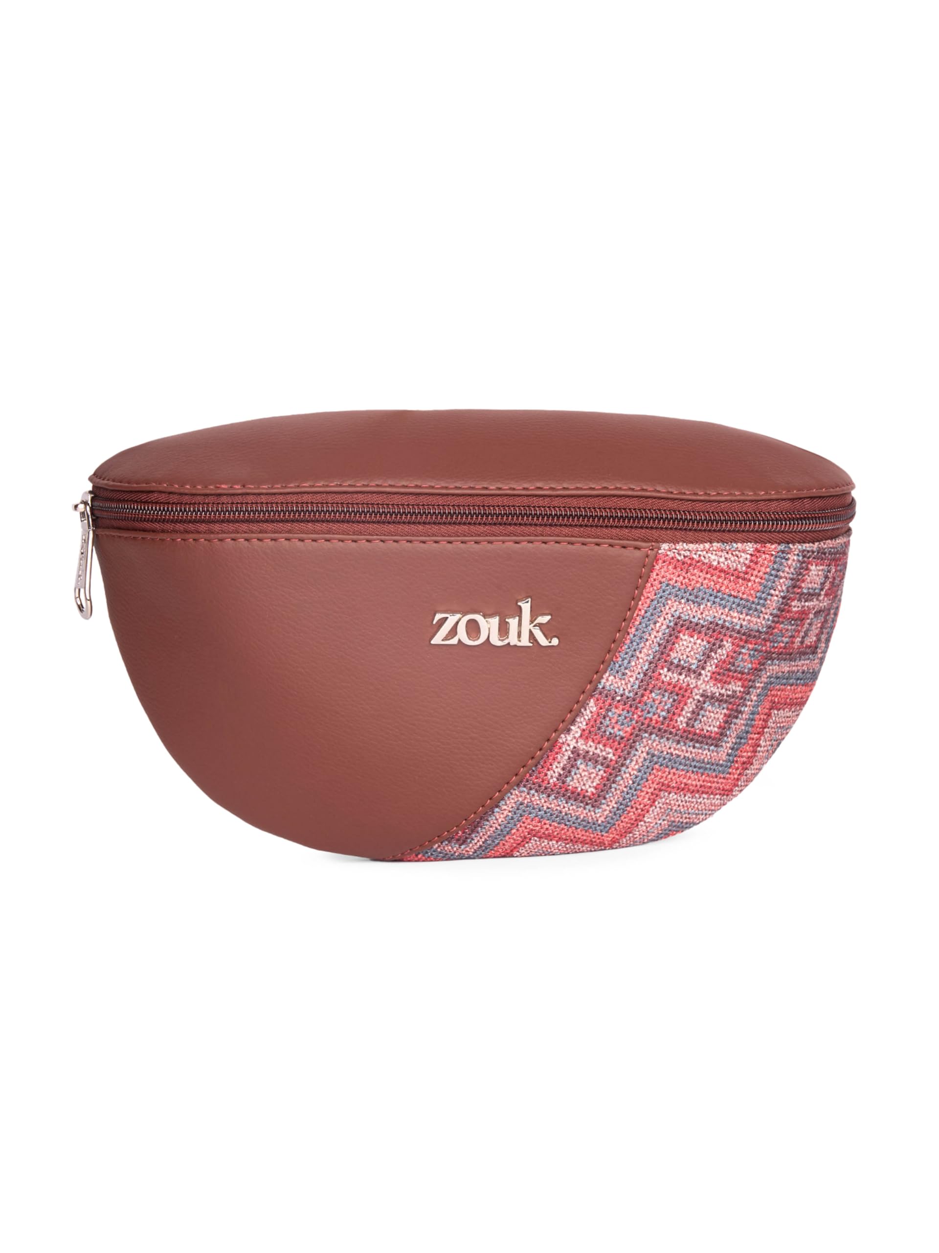 Freya Fanny Pack | Stylish Vegan Leather Waist Bag for Men & Women with Water-Resistant Lining | Handcrafted with Adjustable Strap, Zipper Compartments & Quick Access Pocket | Gwalior Weaves-image-34