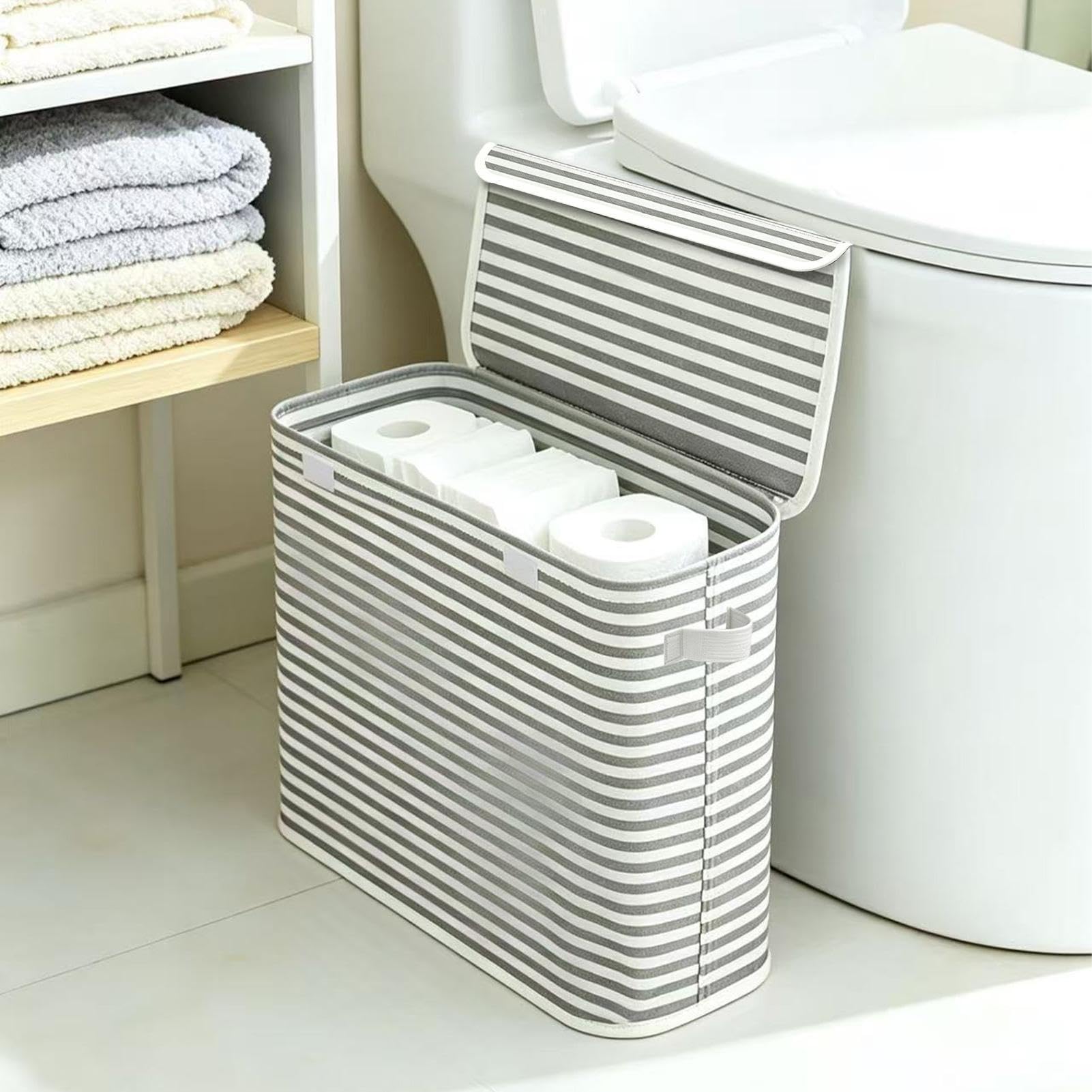 Cesta De Almacenamiento para Papel Higiénico Contenedor De Almacenamiento