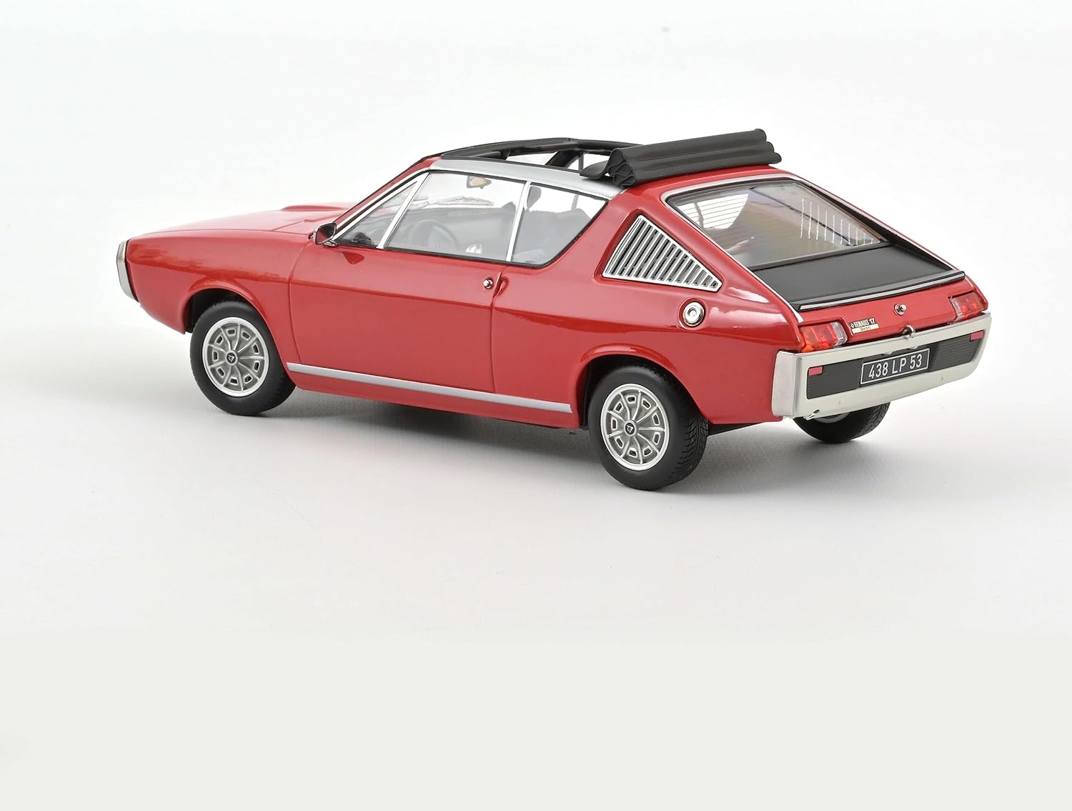 Norev NV185371 1:18 17 Gordini Découvrable 1975-Red Renault Collectable Model, Multi