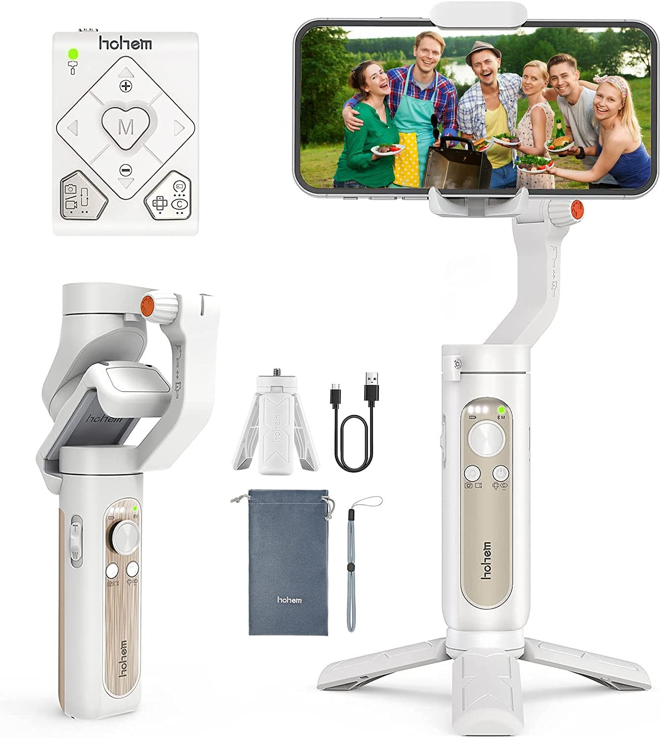 お買い得格安】 最新 hohem iSteady X2 スマホジンバル リモコン付き