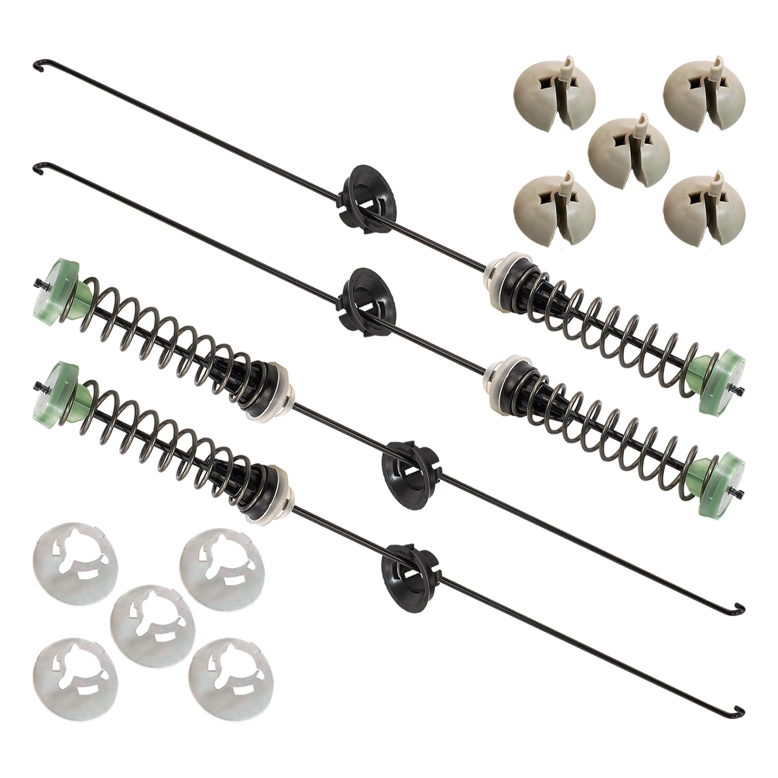Washer Suspension Rod Kit Replacement for W11130362 AP6262443 W11228718