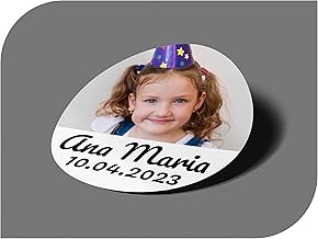 Personalised Wedding Stickers with Name and Date, Adhesive Labels for Invitations Wedding, Christening, Engagement, Communion, Birthday, Party, Vintage, Stamps (60 mm / 26 Pieces)