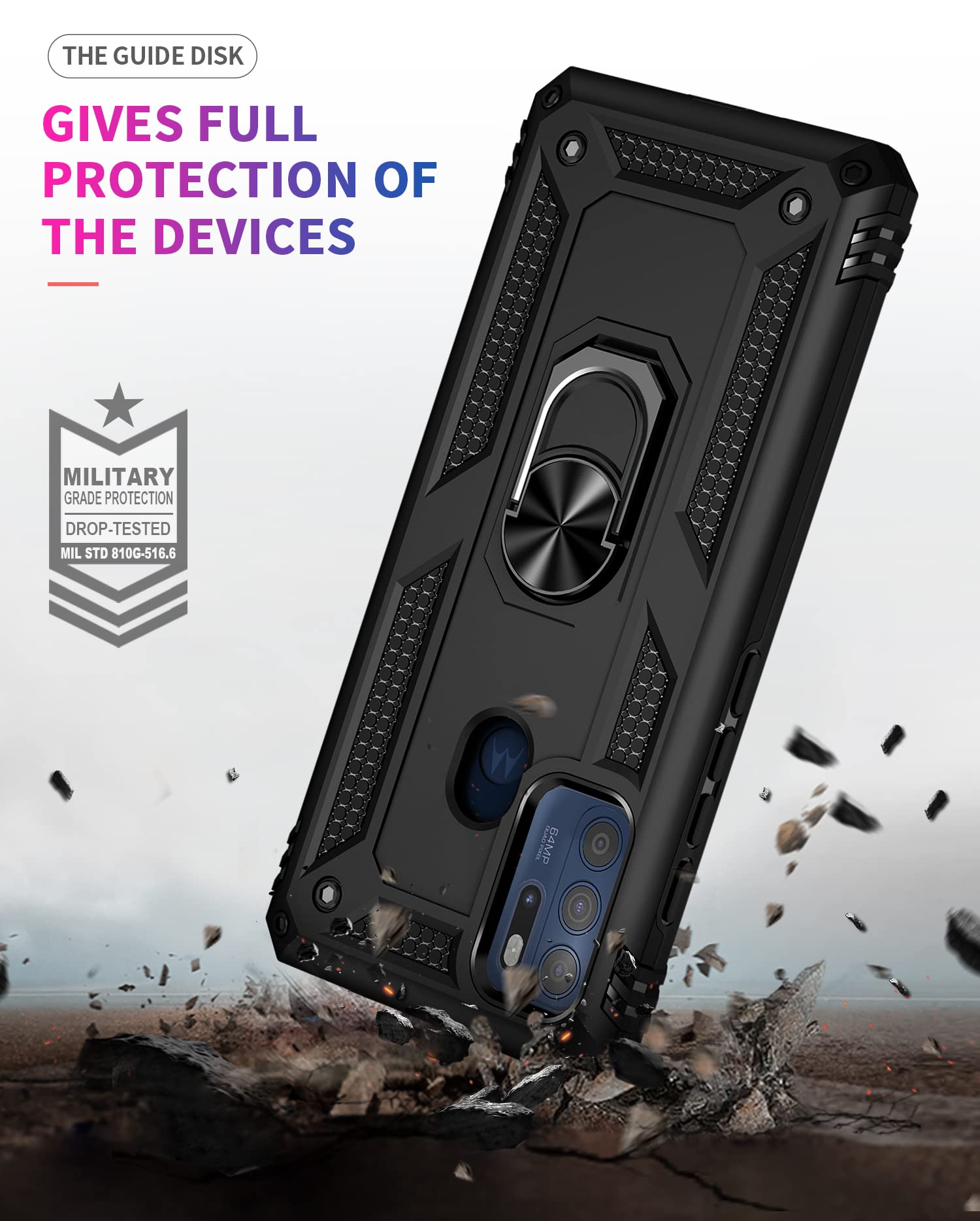 SHIEID Cover Portafoglio Per Motorola Moto G60S – Custodia A Libro In Pelle Con Supporto, Slot Carte E Chiusura Magnetica, Antiurto - 2