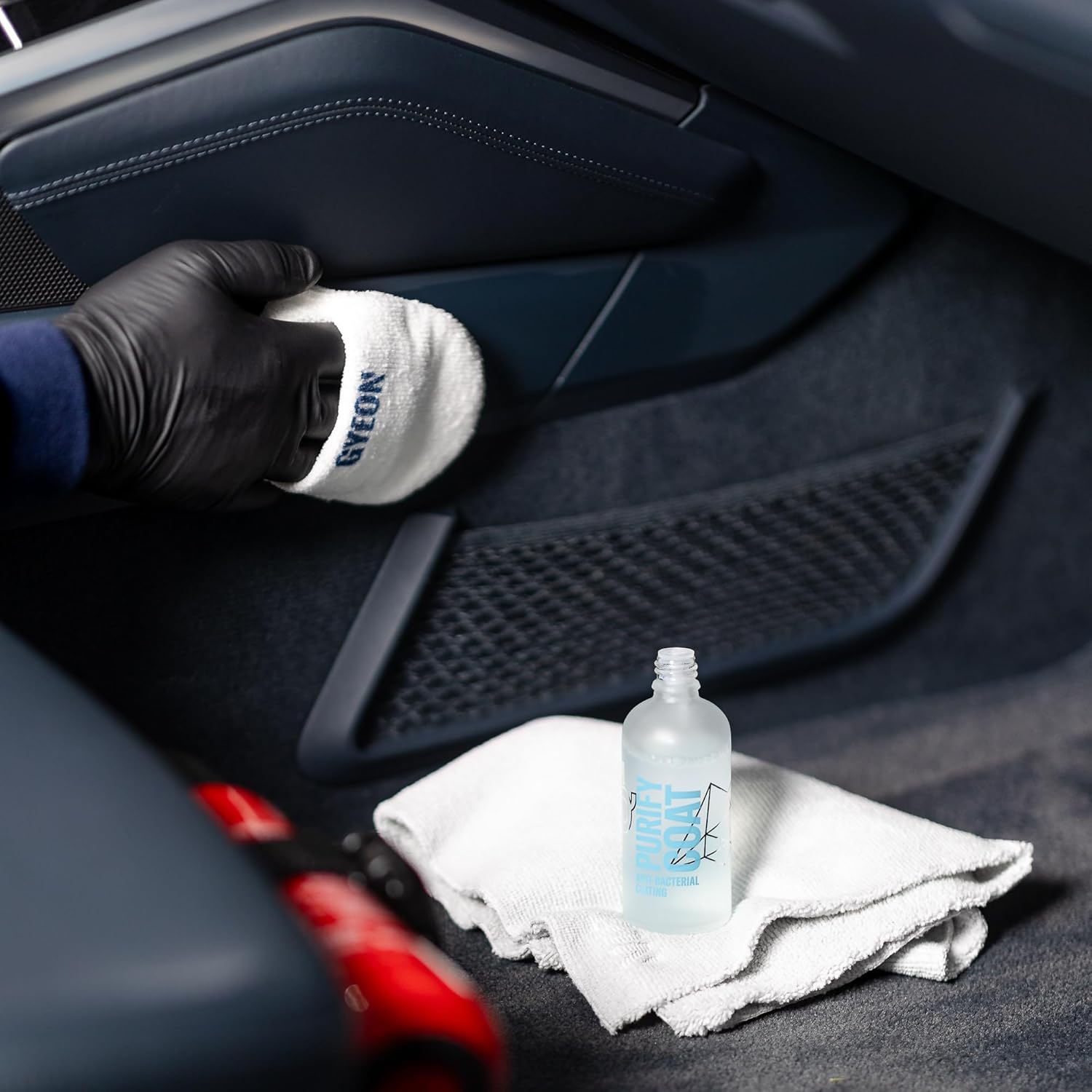 Gyeon Purify Coat Interior Surface Protectant – Natural Silica & Copper Formula for Trim Leather Fabric Protection with Matte Finish Long-Lasting Shield - Image 7
