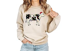 Cow Ugly Christmas Sweater for Women