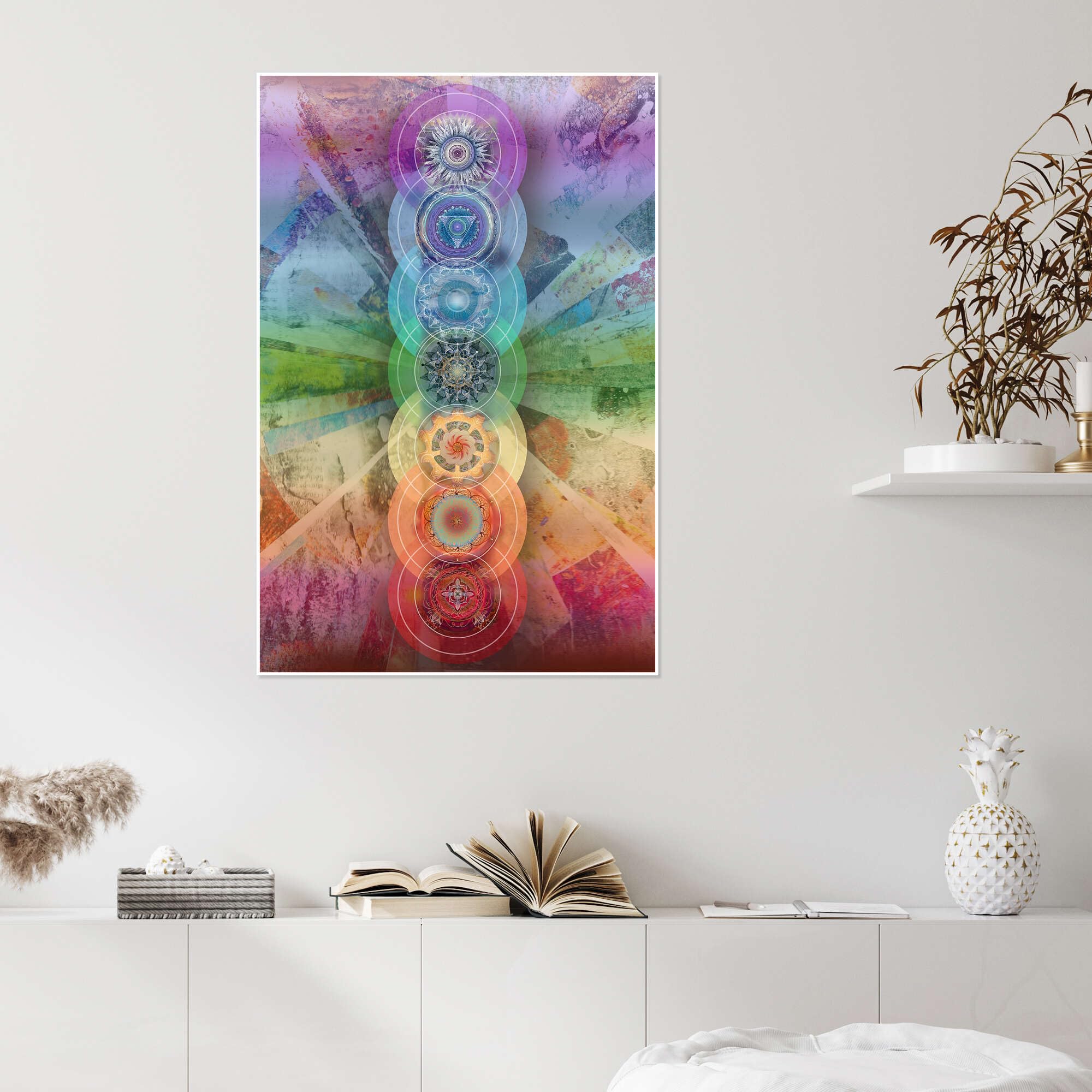 Seven Chakras Plakat